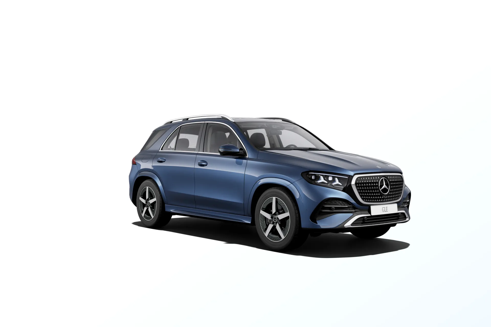 GLE (V167-fl2), Linie AMG, Metalická modrá sodalite, front