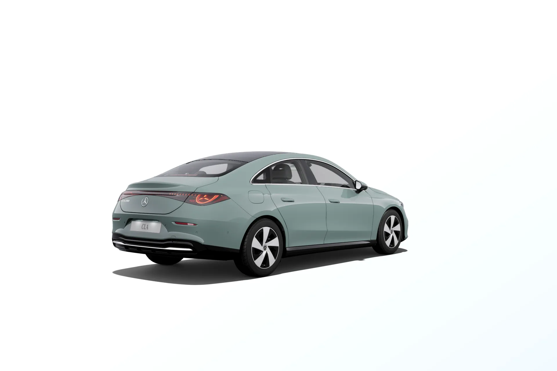 CLA (C174), Linie Progressive, Nemetalická zelená aqua-mint, rear