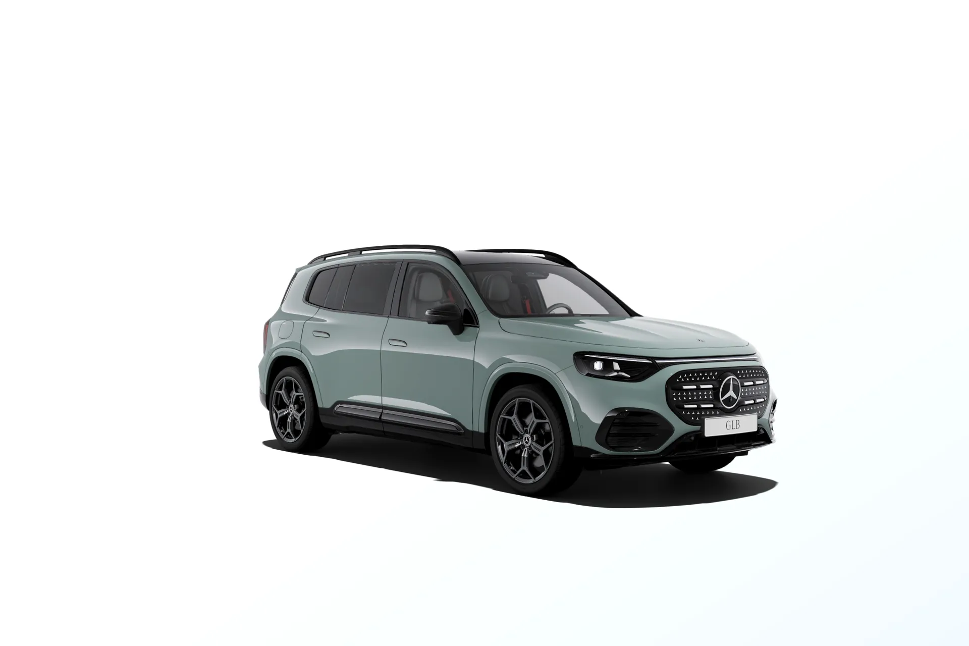 GLB (X244), Linie AMG Plus, Nemetalická zelená aqua-mint, front