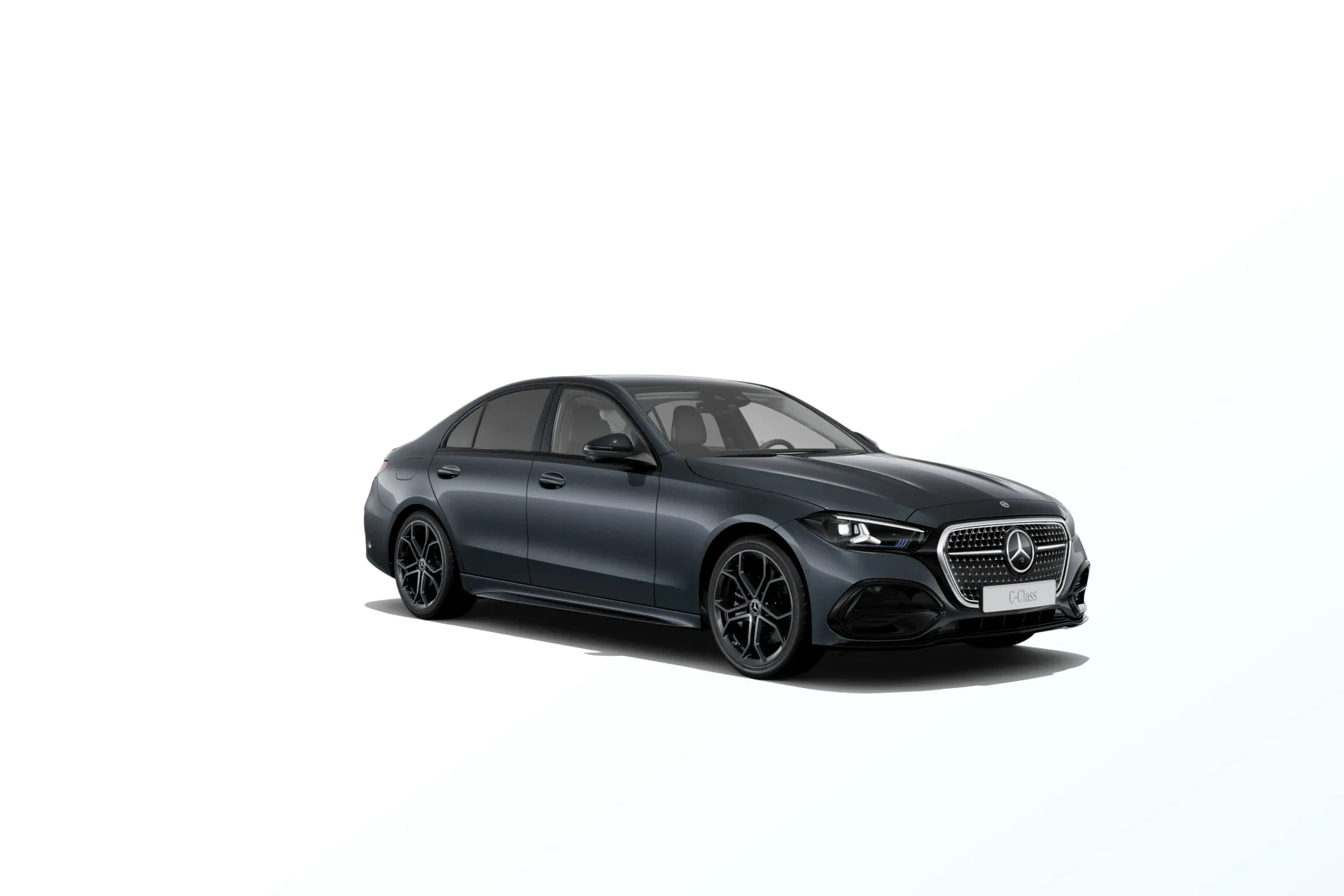 Třída C sedan (W206-fl), Linie AMG Plus, Metalická šedá moody sky, front