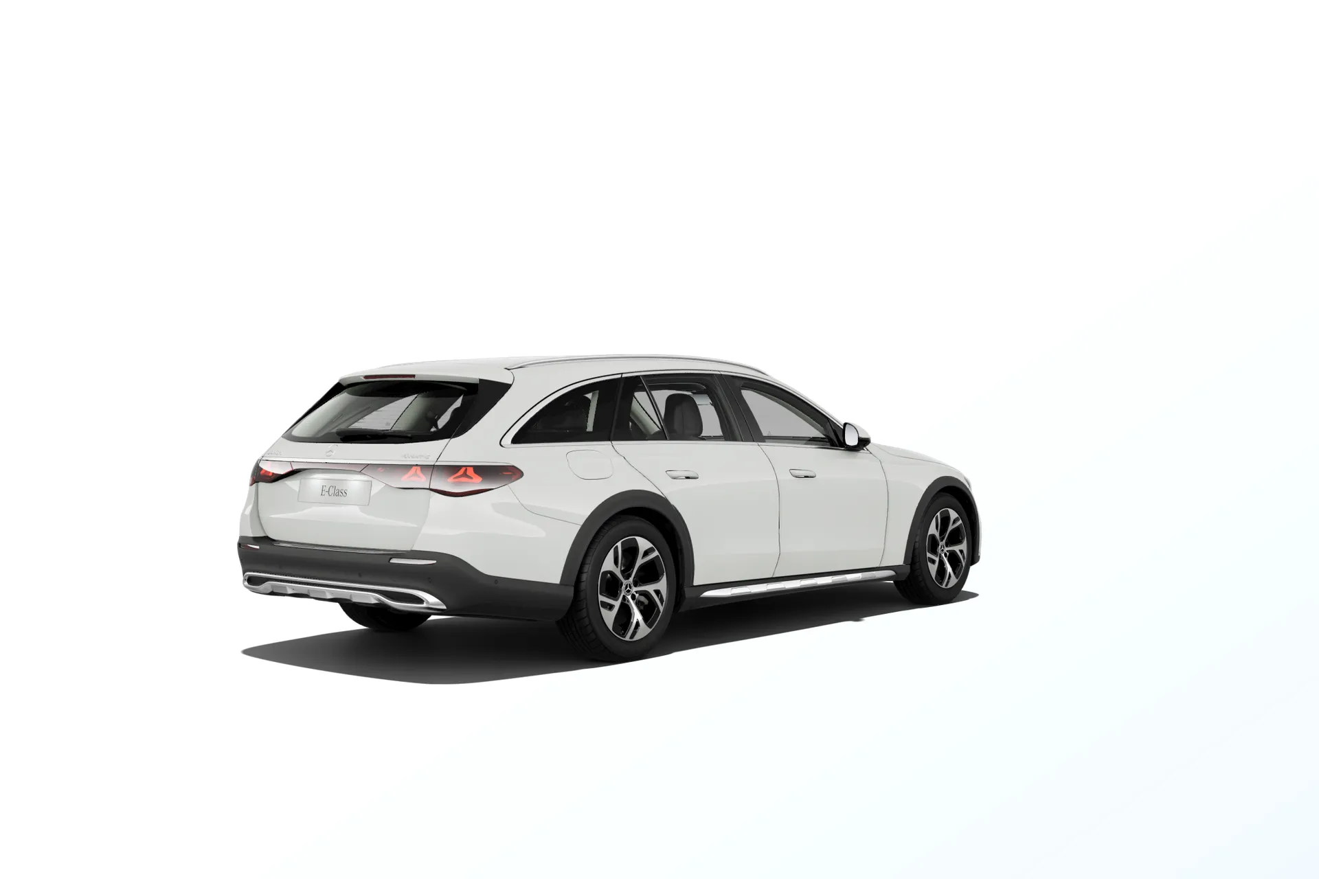 Třída E All-Terrain (S214), Základní, Nemetalická bílá polar, rear
