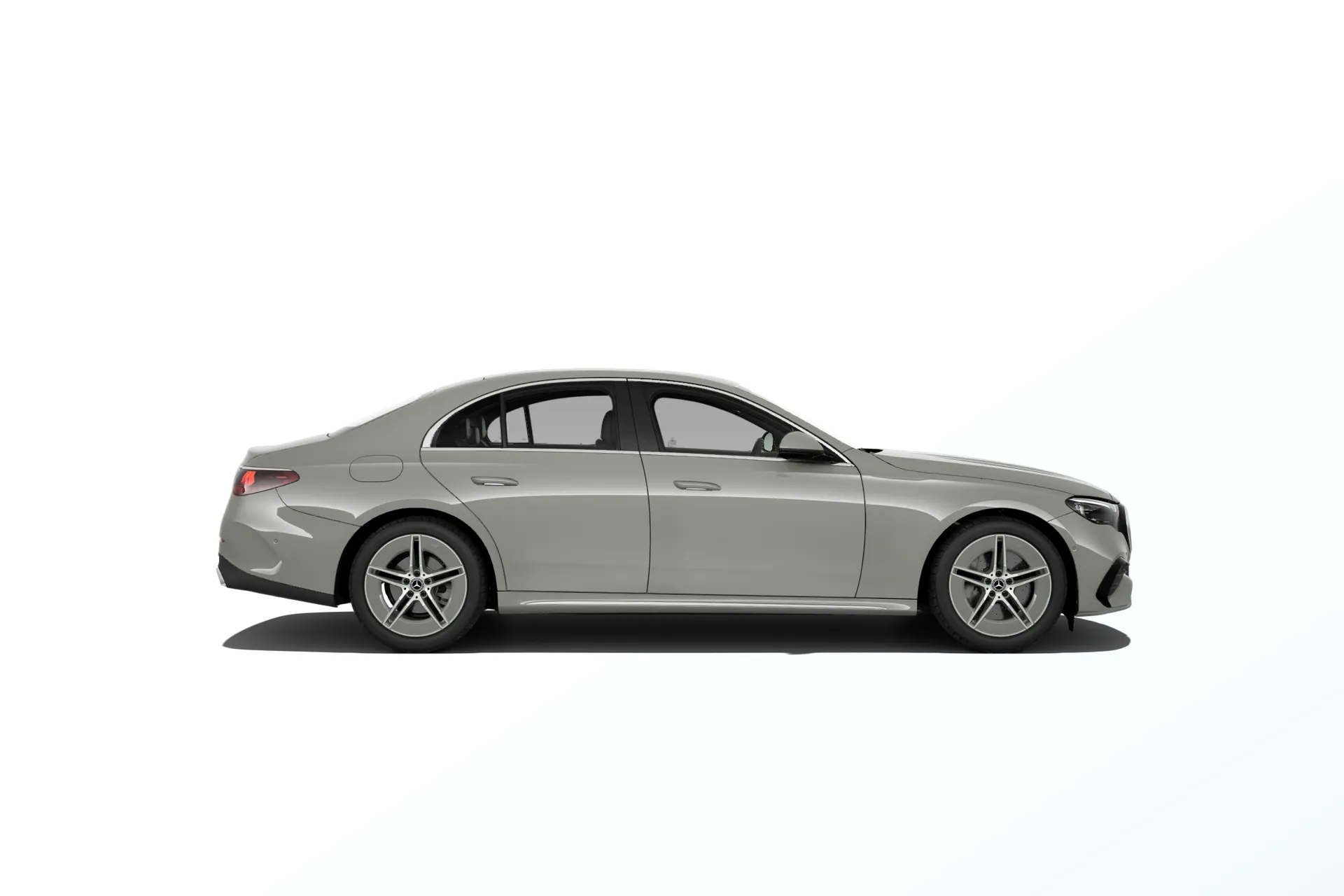 Třída E sedan (W214), Linie AMG exteriér, Nemetalická šedá alpine MANUFAKTUR, side