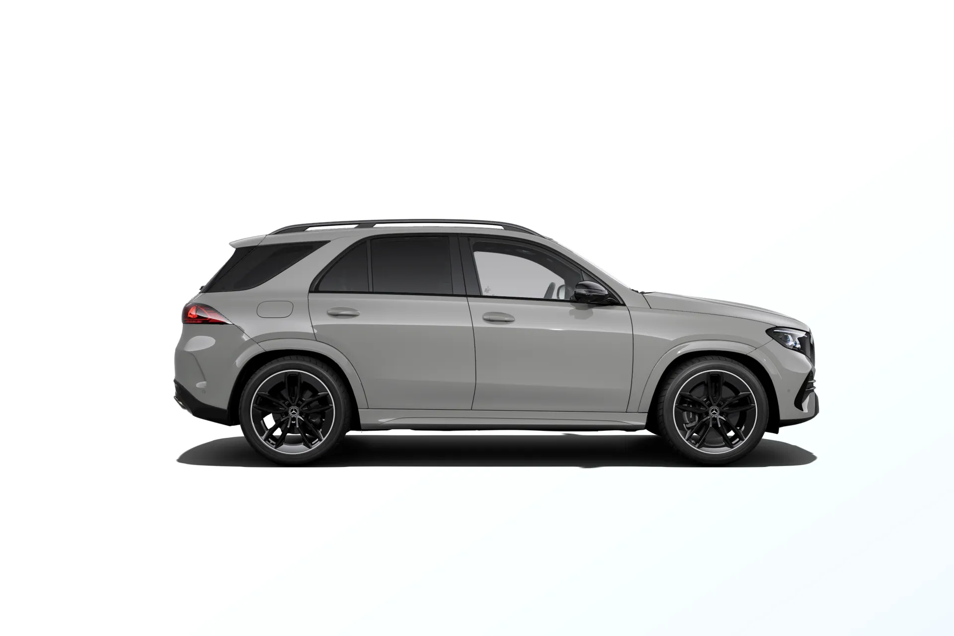 GLE (V167-fl2), Linie AMG Plus, Nemetalická šedá alpine MANUFAKTUR, side
