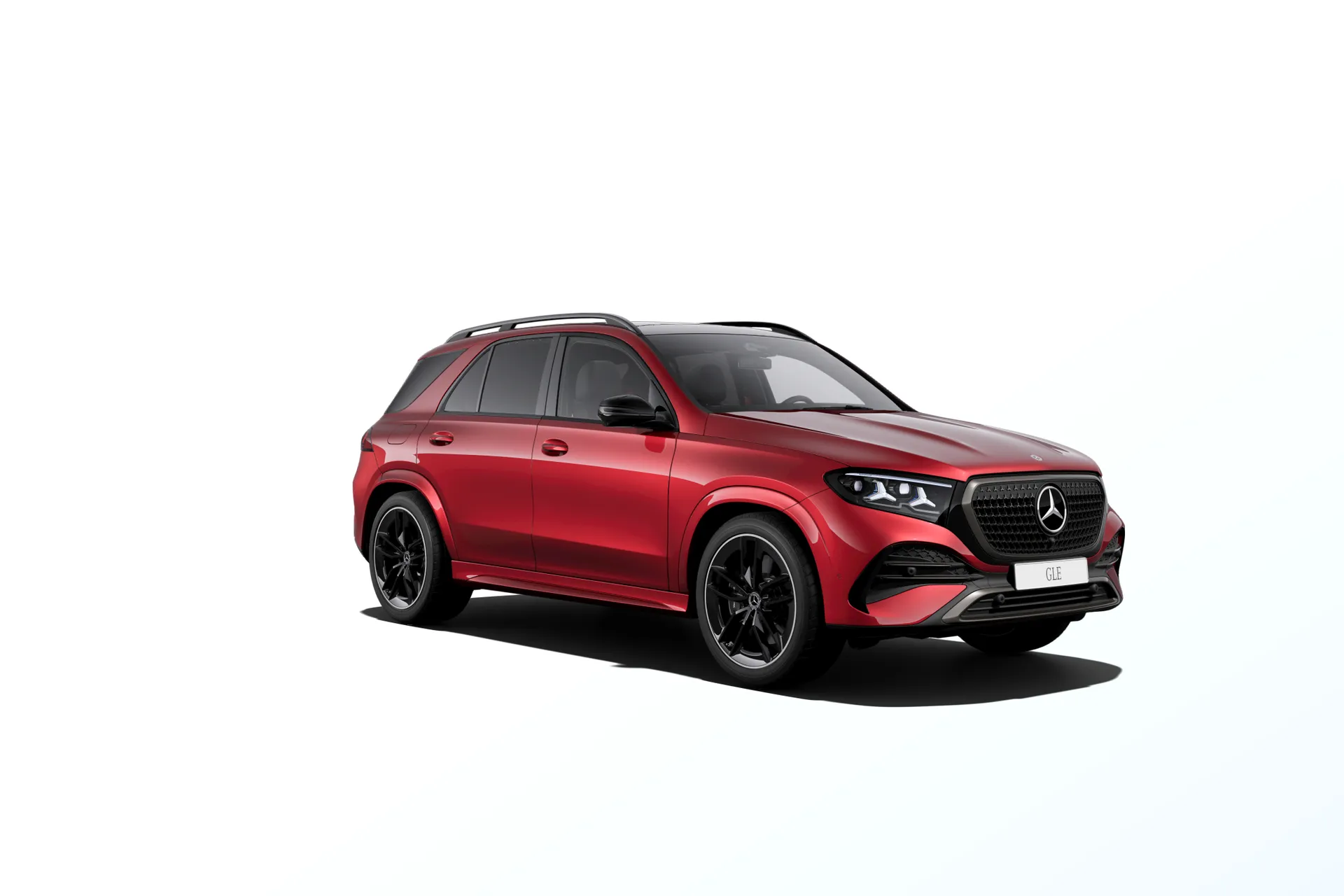 GLE (V167-fl2), Linie AMG Plus, Červená patagonia bright MANUFAKTUR, front
