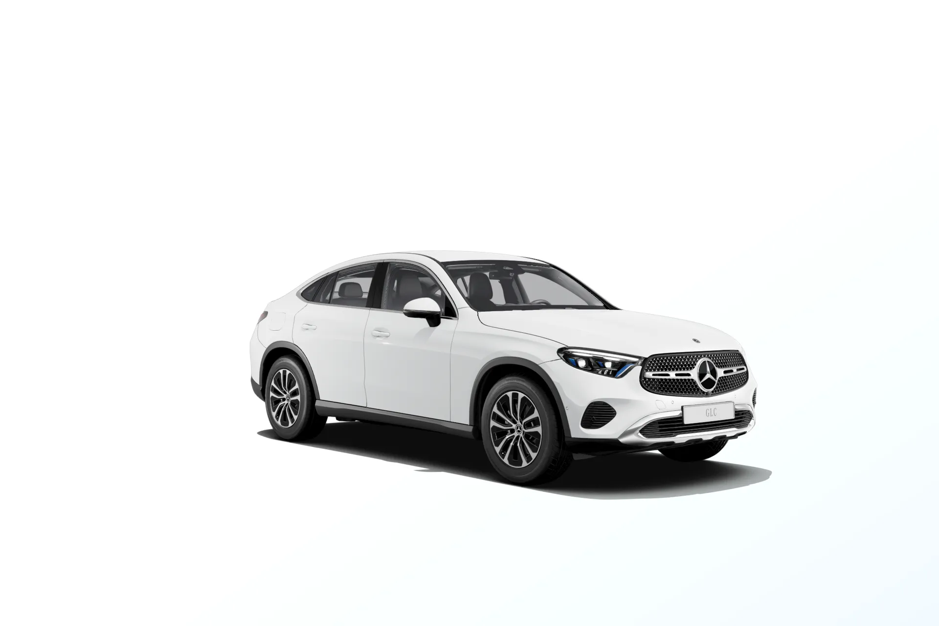 GLC kupé (C254), Sada interiéru ze syntetické kůže, Nemetalická bílá polar, front