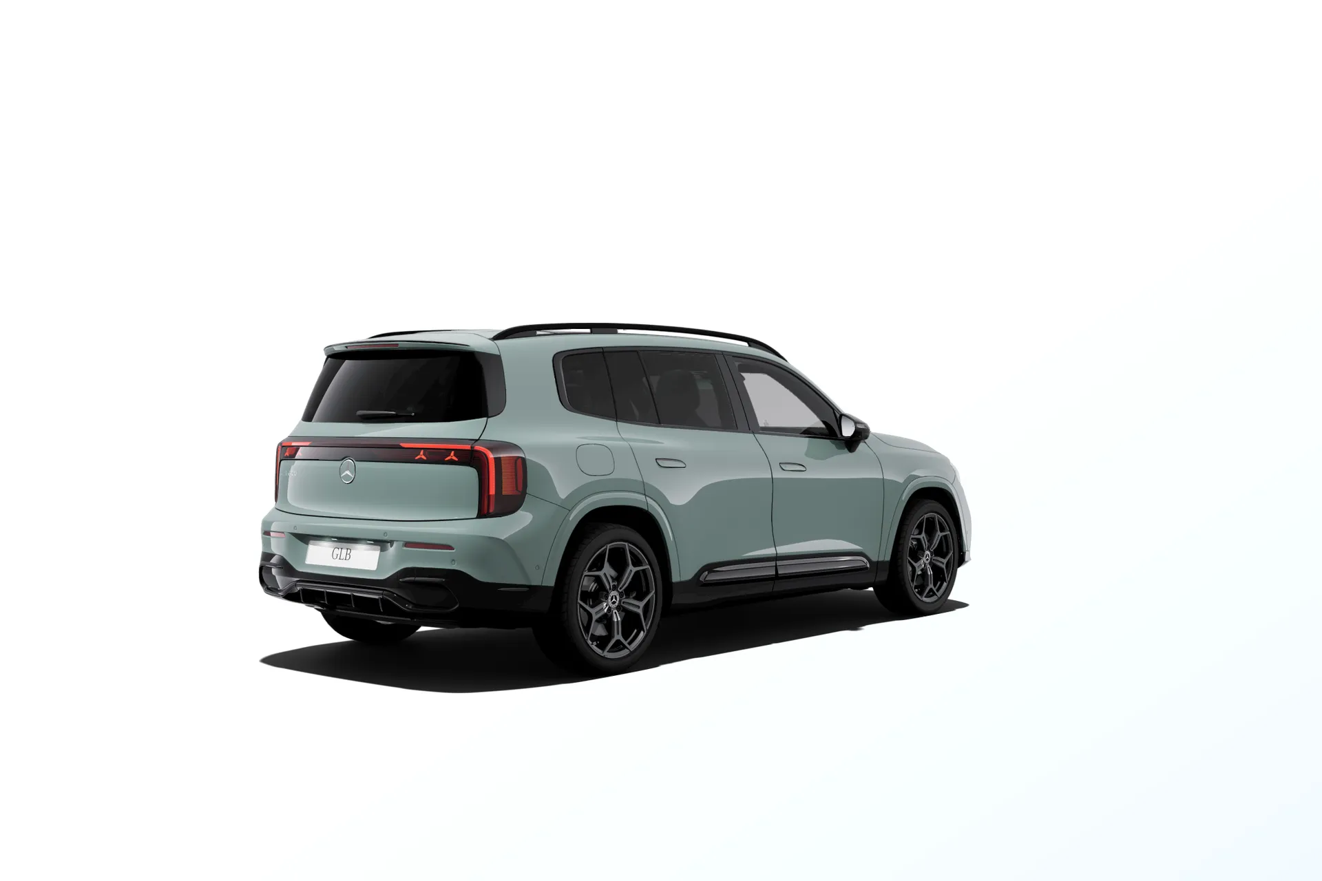 GLB (X244), Linie AMG Plus, Nemetalická zelená aqua-mint, rear