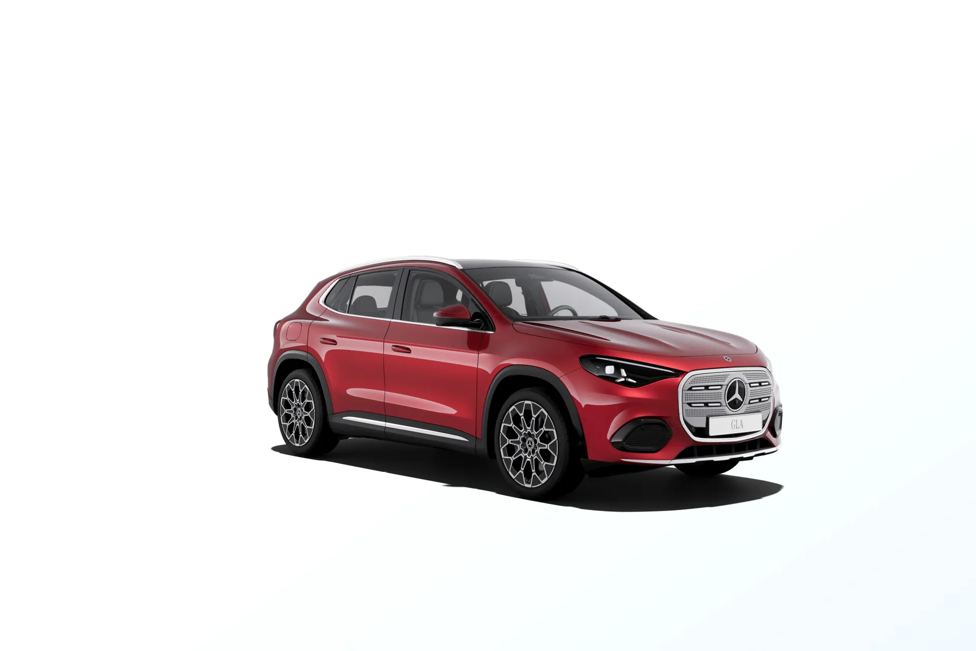 GLA (H244), Linie Progressive, Metalická červená patagonia MANUFAKTUR, front