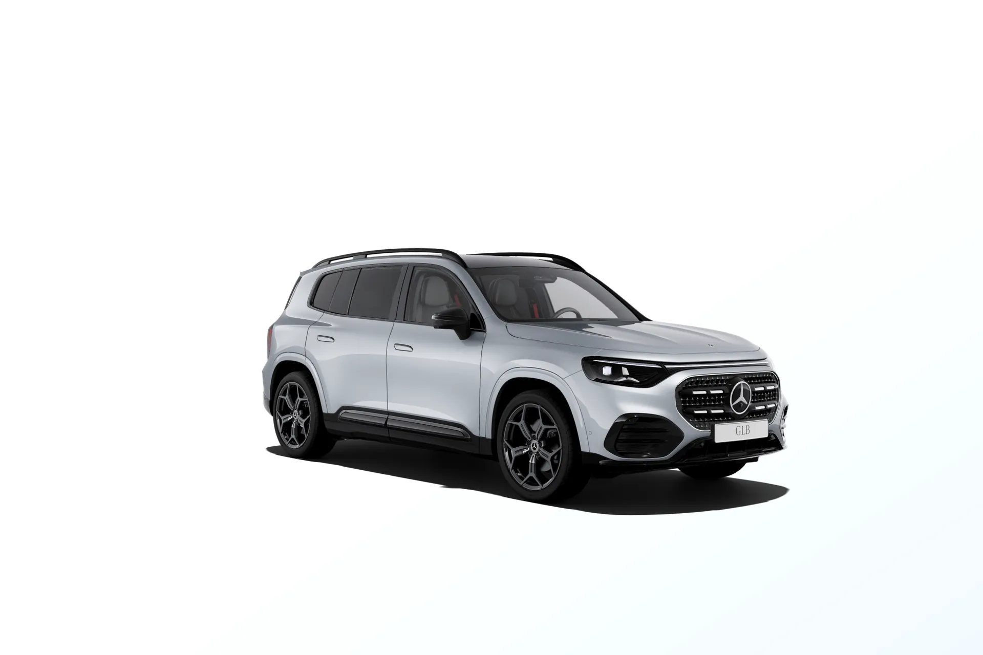 GLB (X248), Linie AMG Plus, Metalická stříbrná high-tech, front