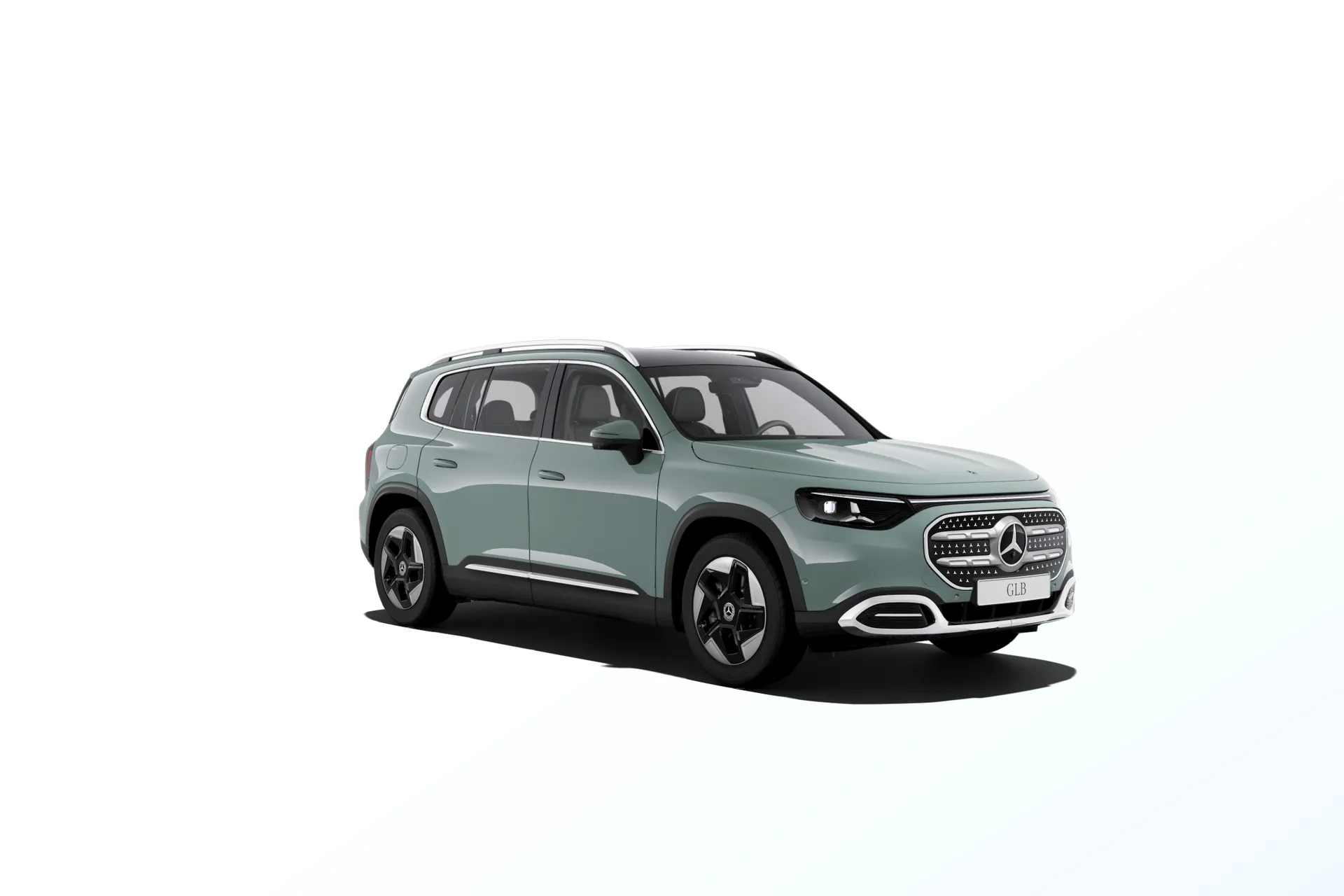 GLB (X244), Linie Progressive, Nemetalická zelená aqua-mint, front