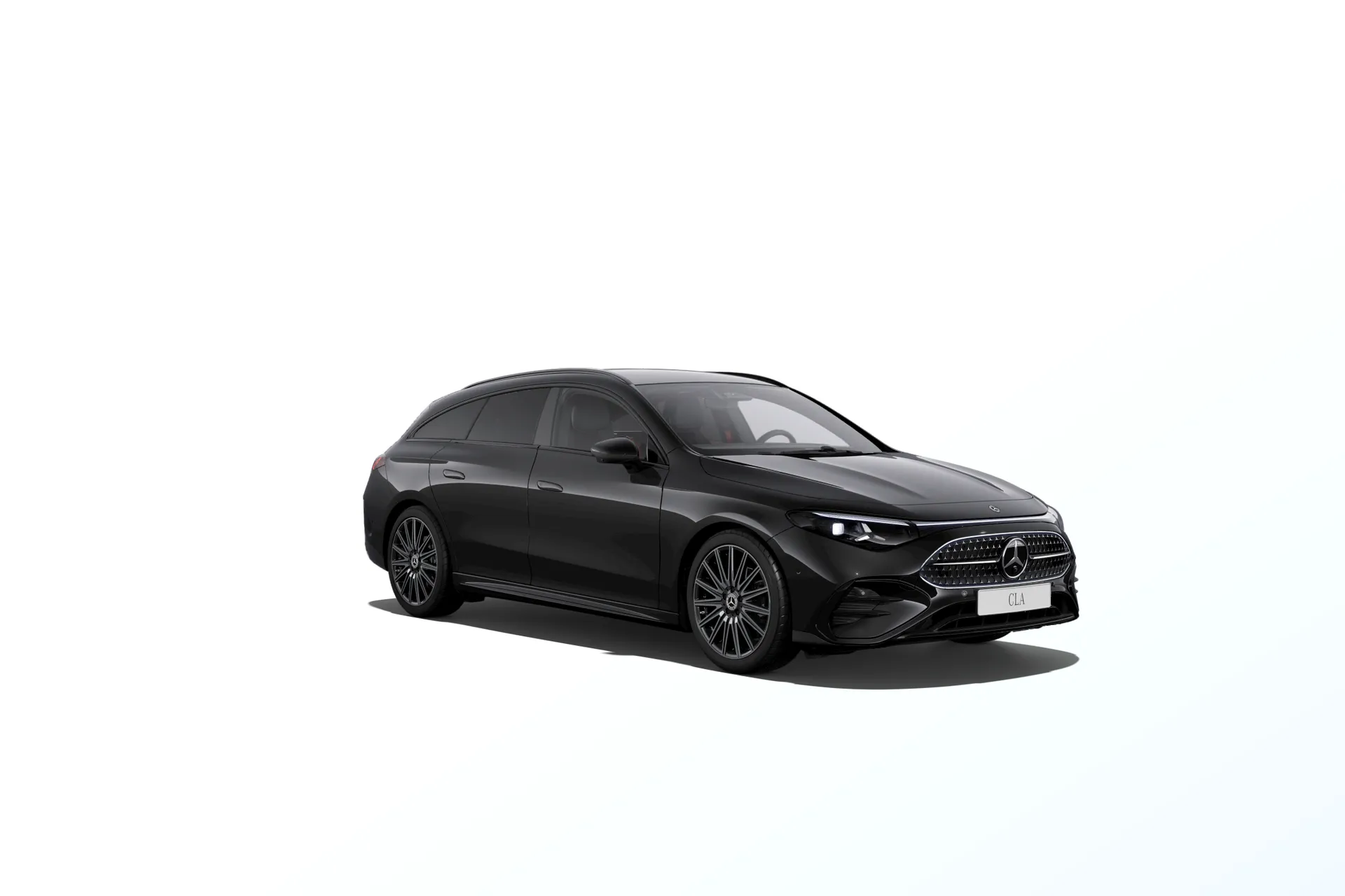 CLA Shooting Brake (X178), Linie AMG Plus, Metalická černá cosmos, front