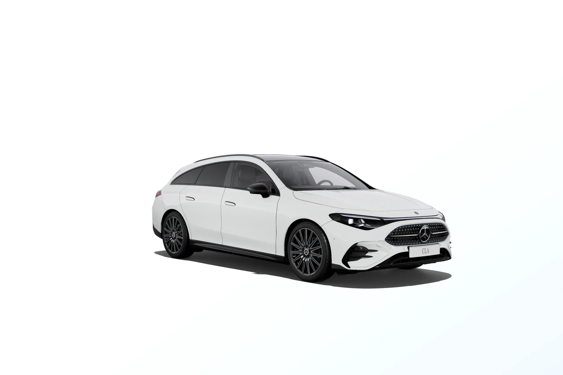 CLA Shooting Brake (X178), Linie AMG Plus, Nemetalická bílá polar, front