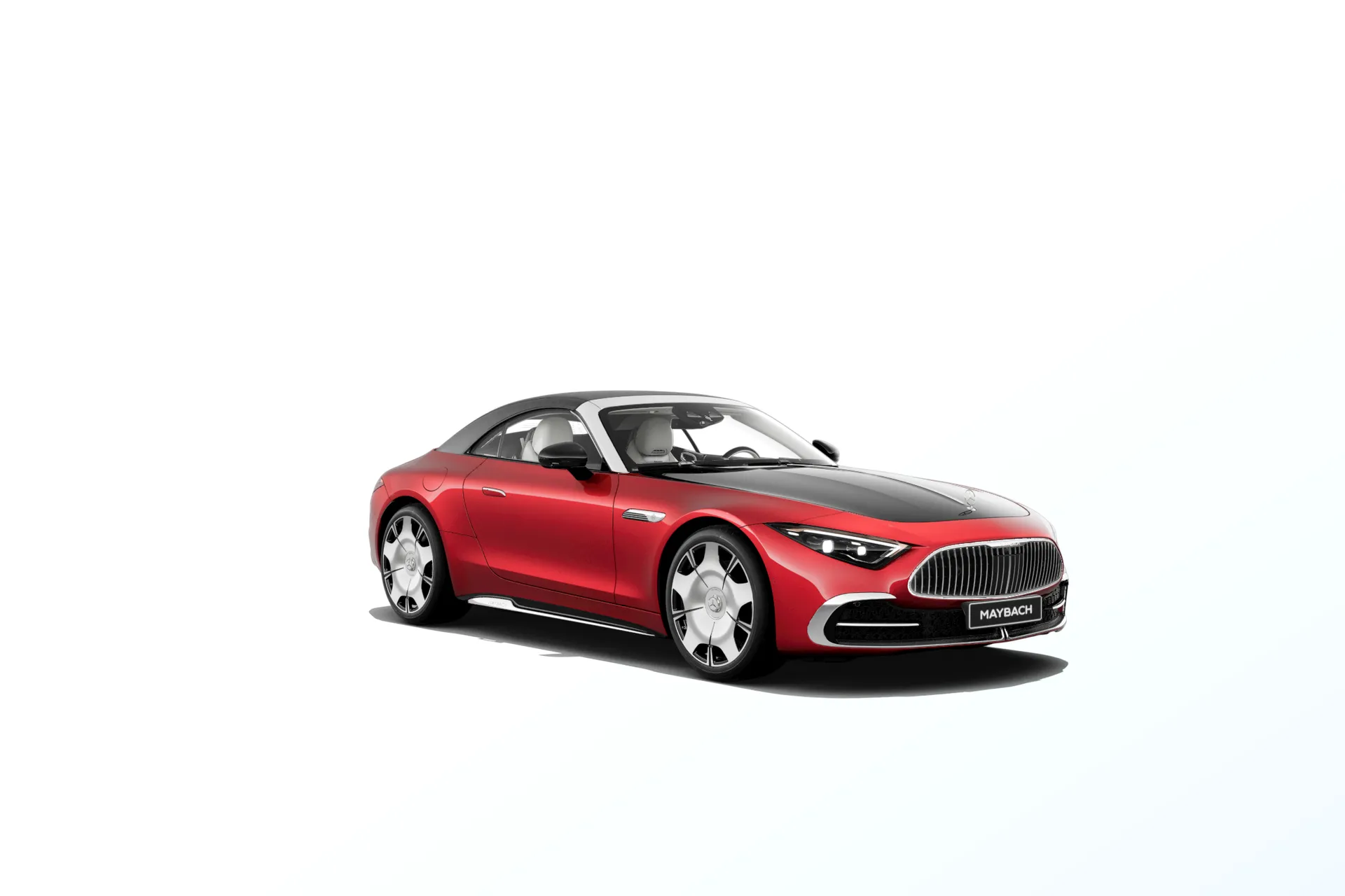 Mercedes-Maybach SL Monogram Series (Z232), Základní provedení, Metalická červená garnet MANUFAKTUR, front