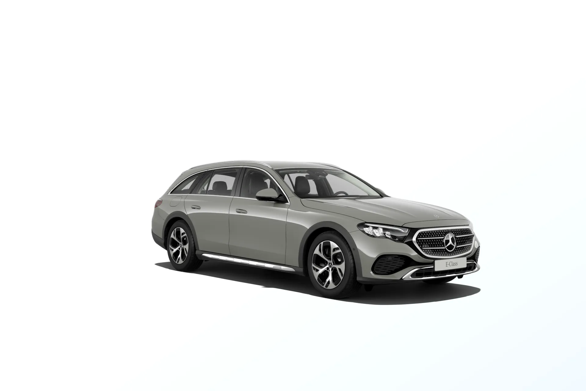Třída E All-Terrain (S214), Základní, Nemetalická šedá alpine MANUFAKTUR, front