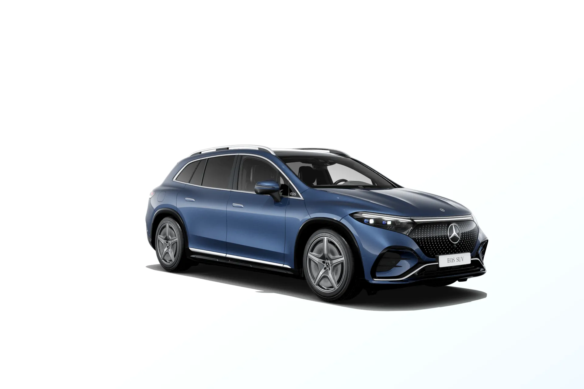 EQS SUV (X296), Linie AMG exteriér, Metalická modrá sodalite, front