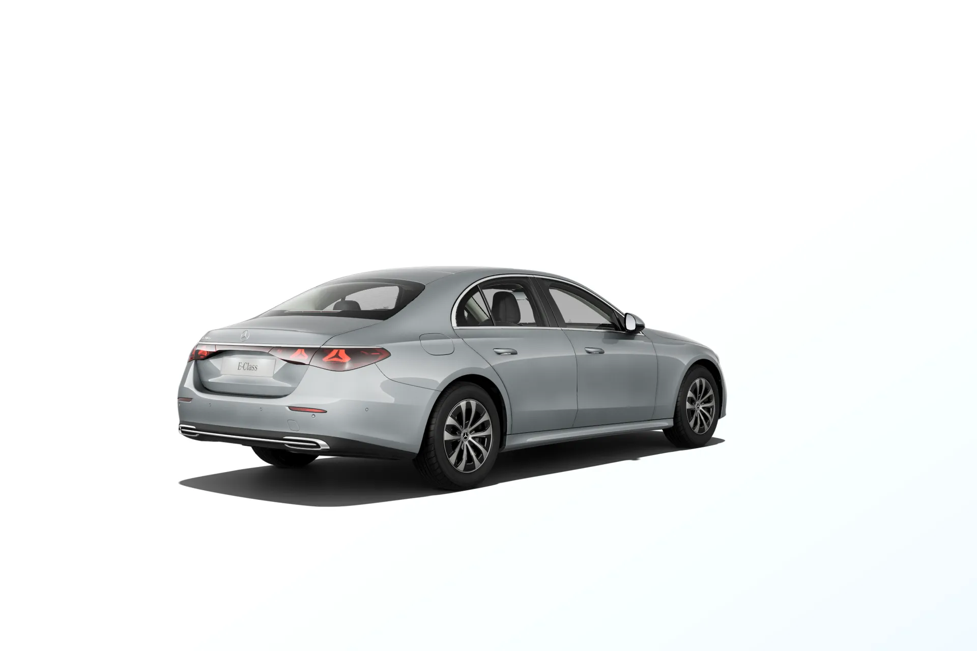 Třída E sedan (W214), Linie AVANTGARDE exteriér, Metalická stříbrná high-tech, rear