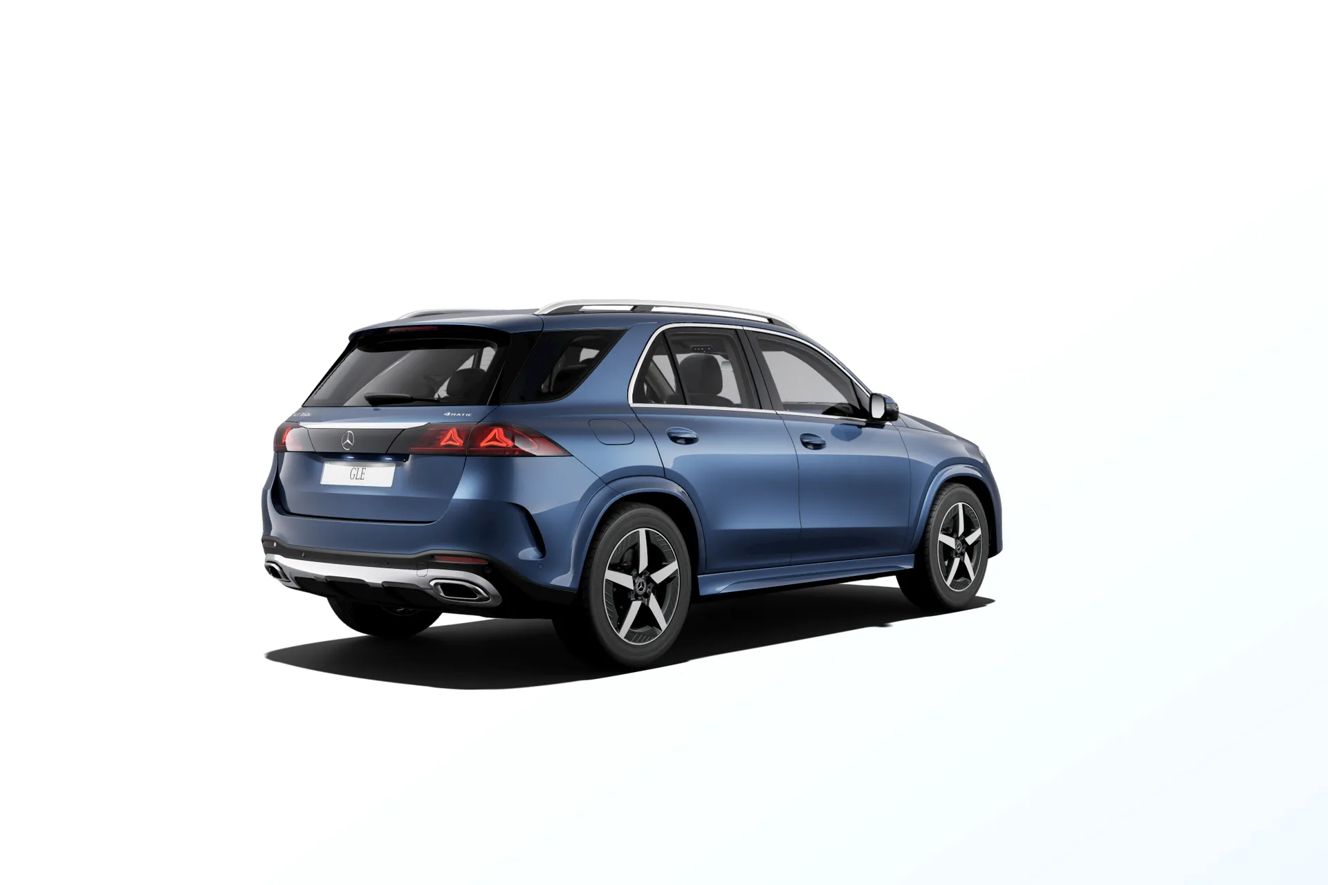 GLE (V167-fl2), Linie AMG, Metalická modrá sodalite, rear