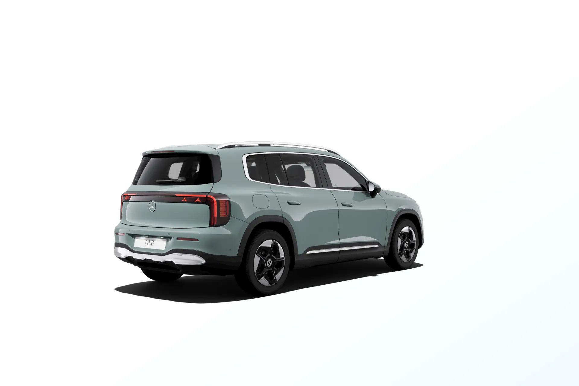 GLB (X244), Linie Progressive, Nemetalická zelená aqua-mint, rear