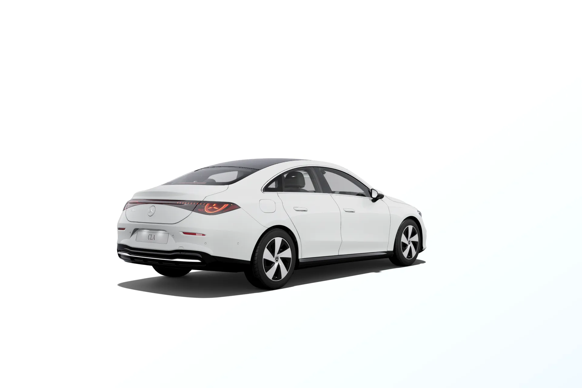 CLA (C174), Linie Progressive, Nemetalická bílá polar, rear