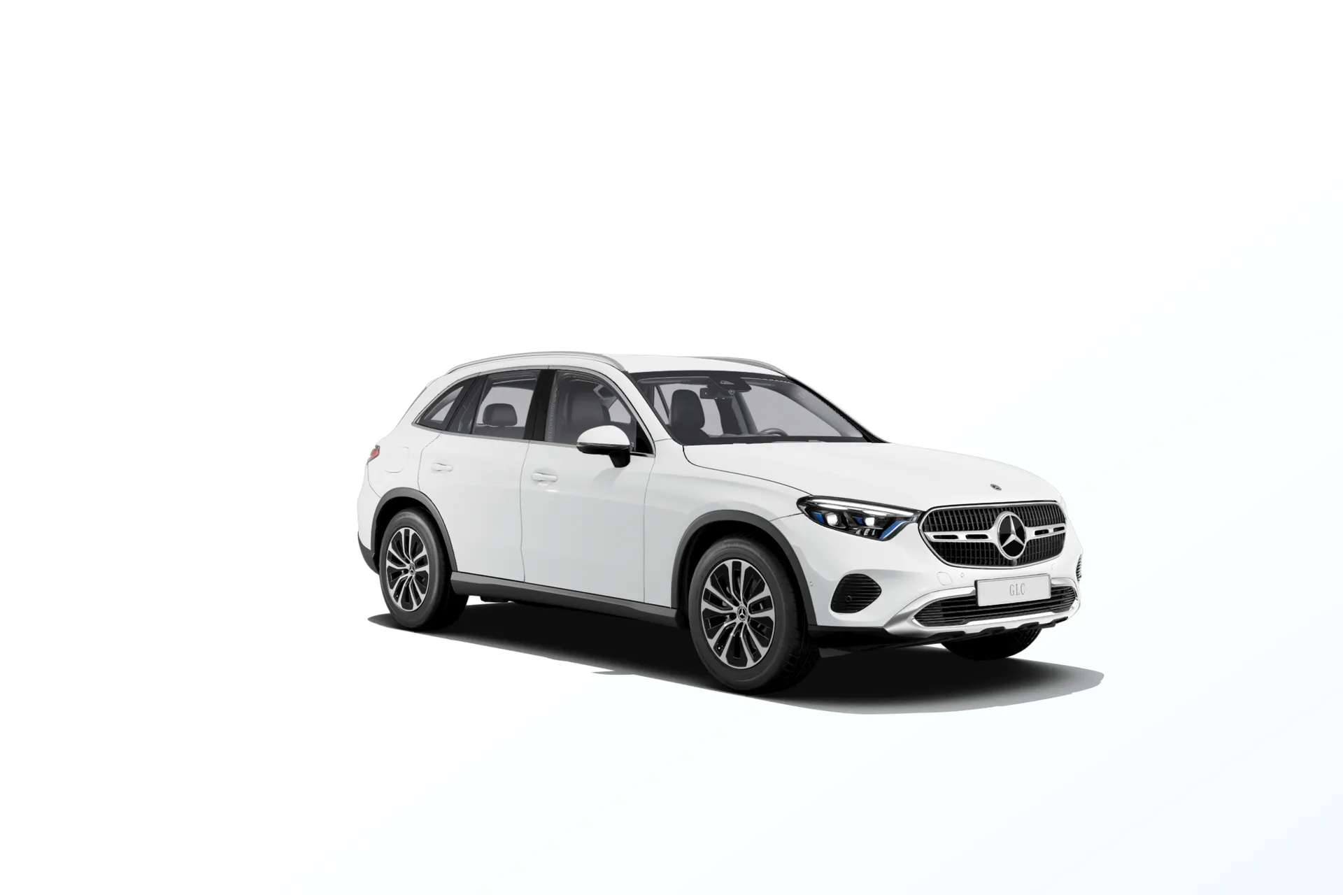GLC (X254), Linie AVANTGARDE exteriér, Nemetalická bílá polar, front