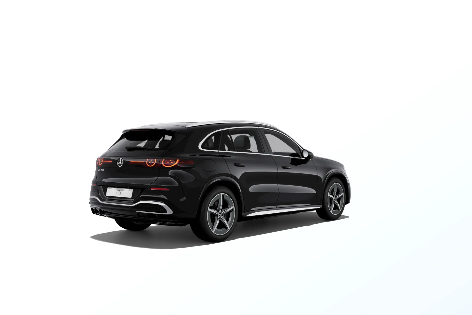 GLC (X540), Linie AMG, Metalická černá obsidian, rear