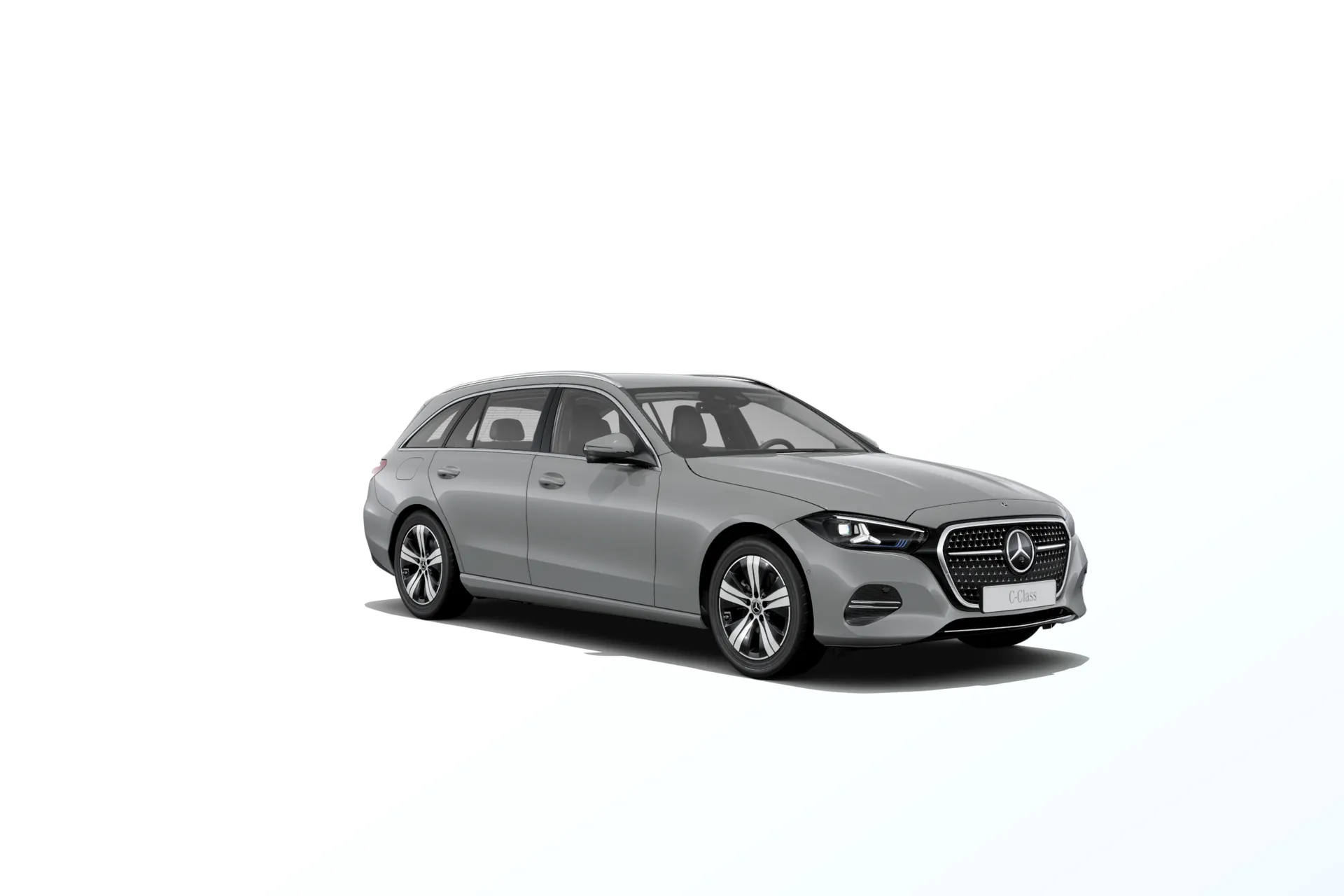 Třída C kombi (S206-fl), Linie AVANTGARDE, Nemetalická šedá alpine MANUFAKTUR, front