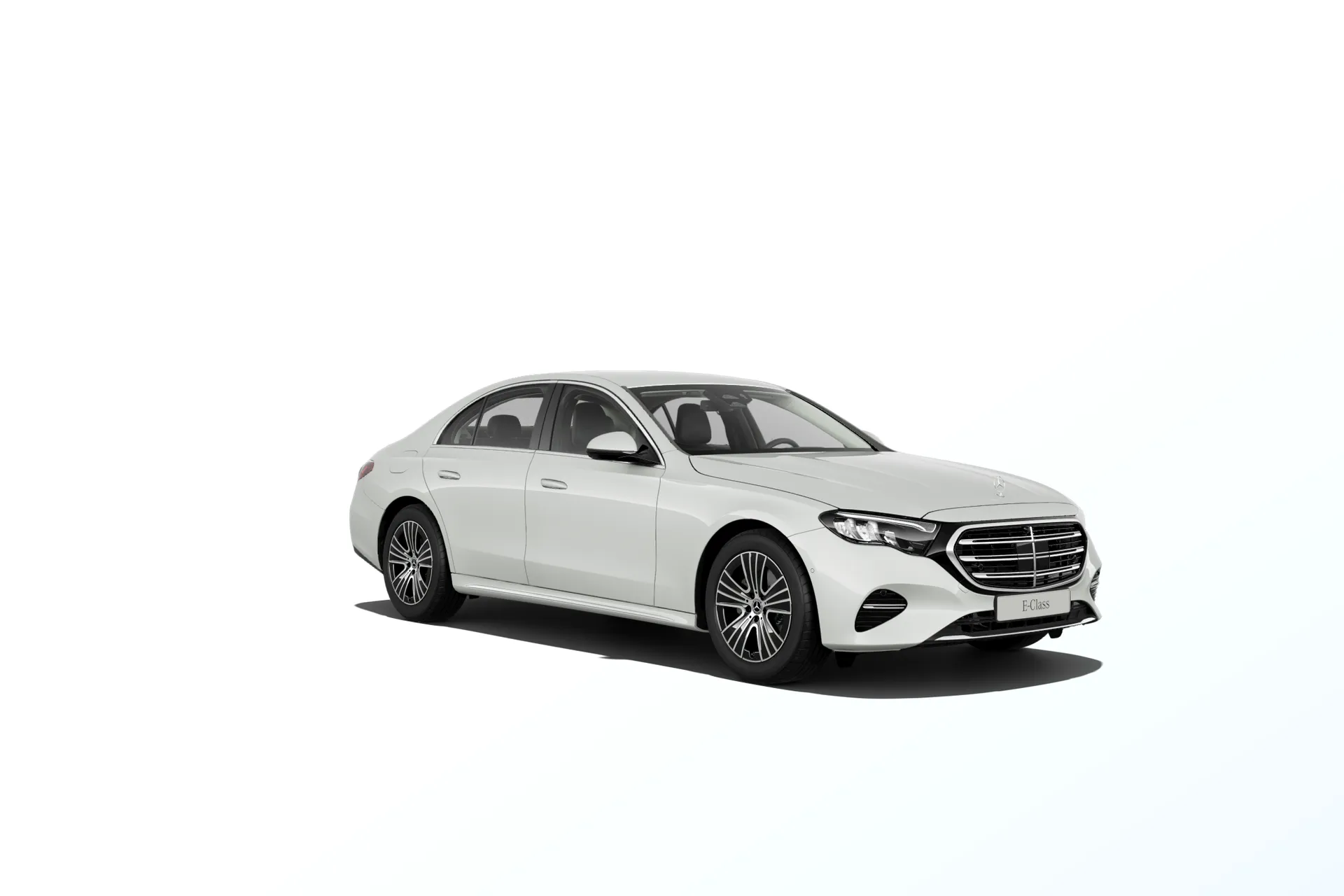 Třída E sedan (W214), Linie EXCLUSIVE exteriér, Bílá opalite bright MANUFAKTUR, front