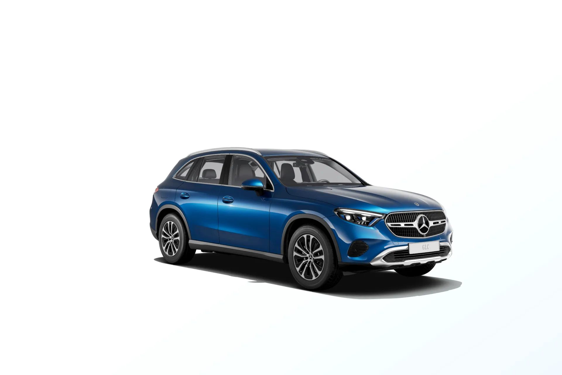 GLC (X254), Linie AVANTGARDE exteriér, Metalická modrá spectral, front
