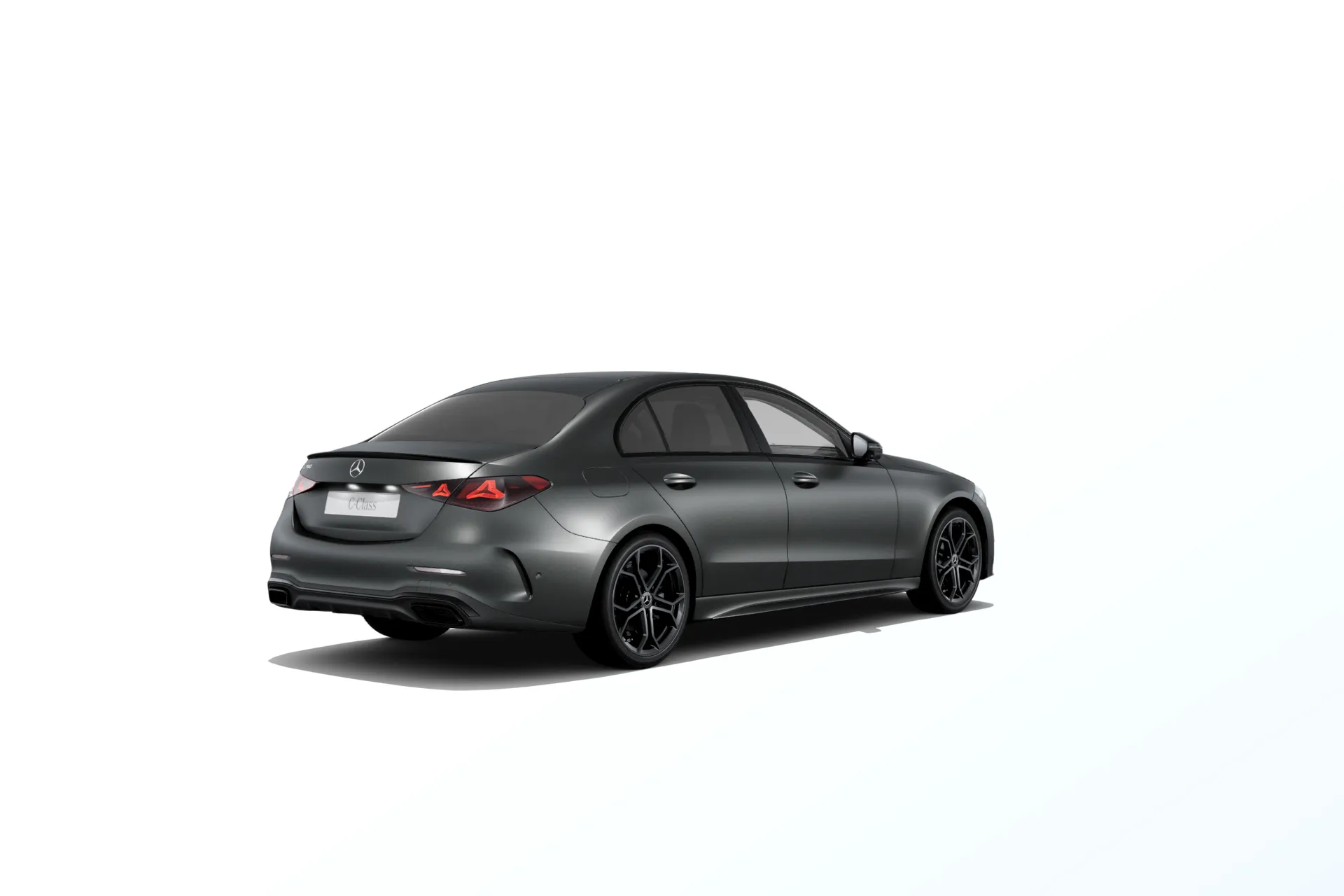 Třída C sedan (W206-fl), Linie AMG Plus, Magno šedá graphite MANUFAKTUR, rear