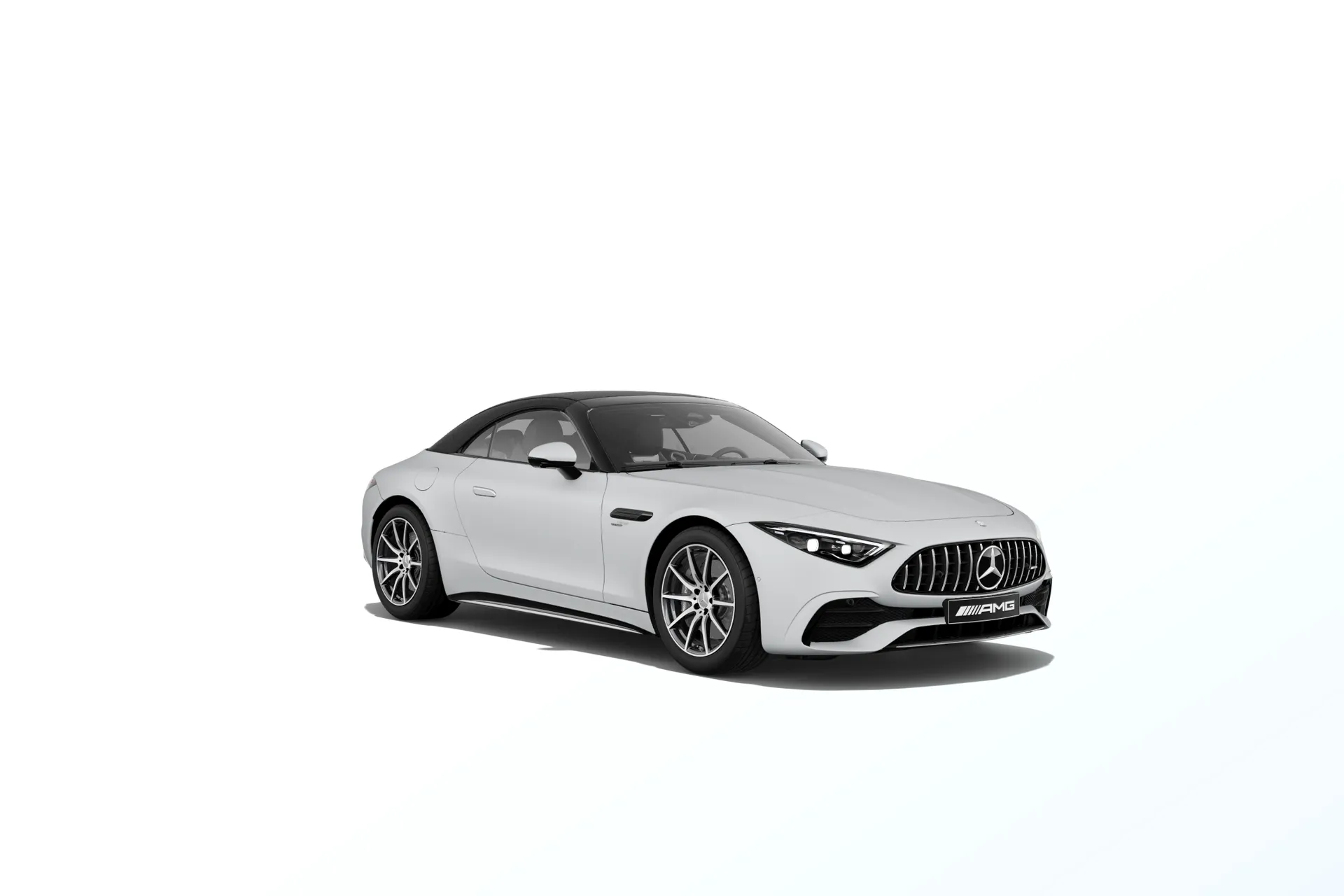 Mercedes-AMG SL Roadster (R232), Sada AMG Aerodynamics, Magno bílá opalite MANUFAKTUR, front