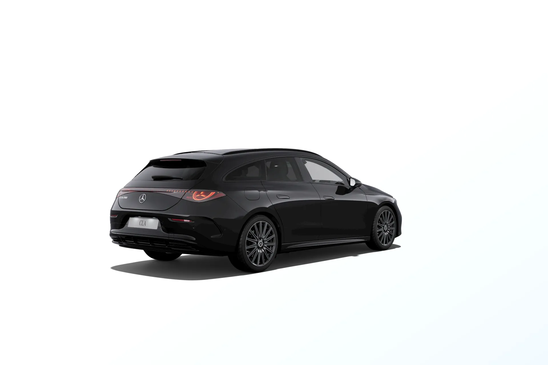 CLA Shooting Brake (X174), Linie AMG Plus, Nemetalická černá night, rear
