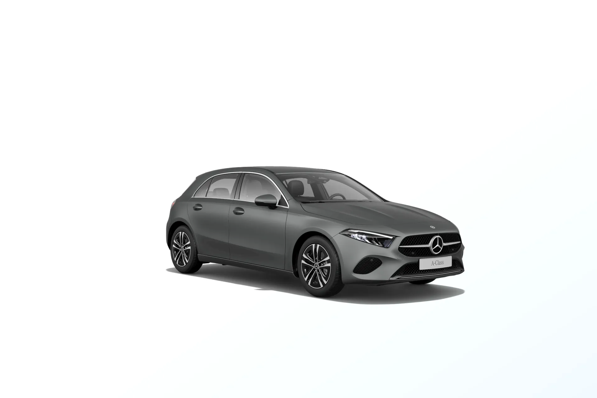 Třída A hatchback (W177-fl), Linie Progressive, Magno šedá mountain MANUFAKTUR, front