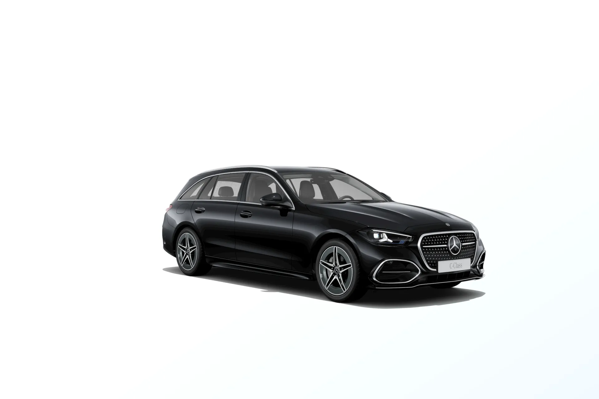 Třída C kombi (S206-fl), Linie AMG, Nemetalická černá, front