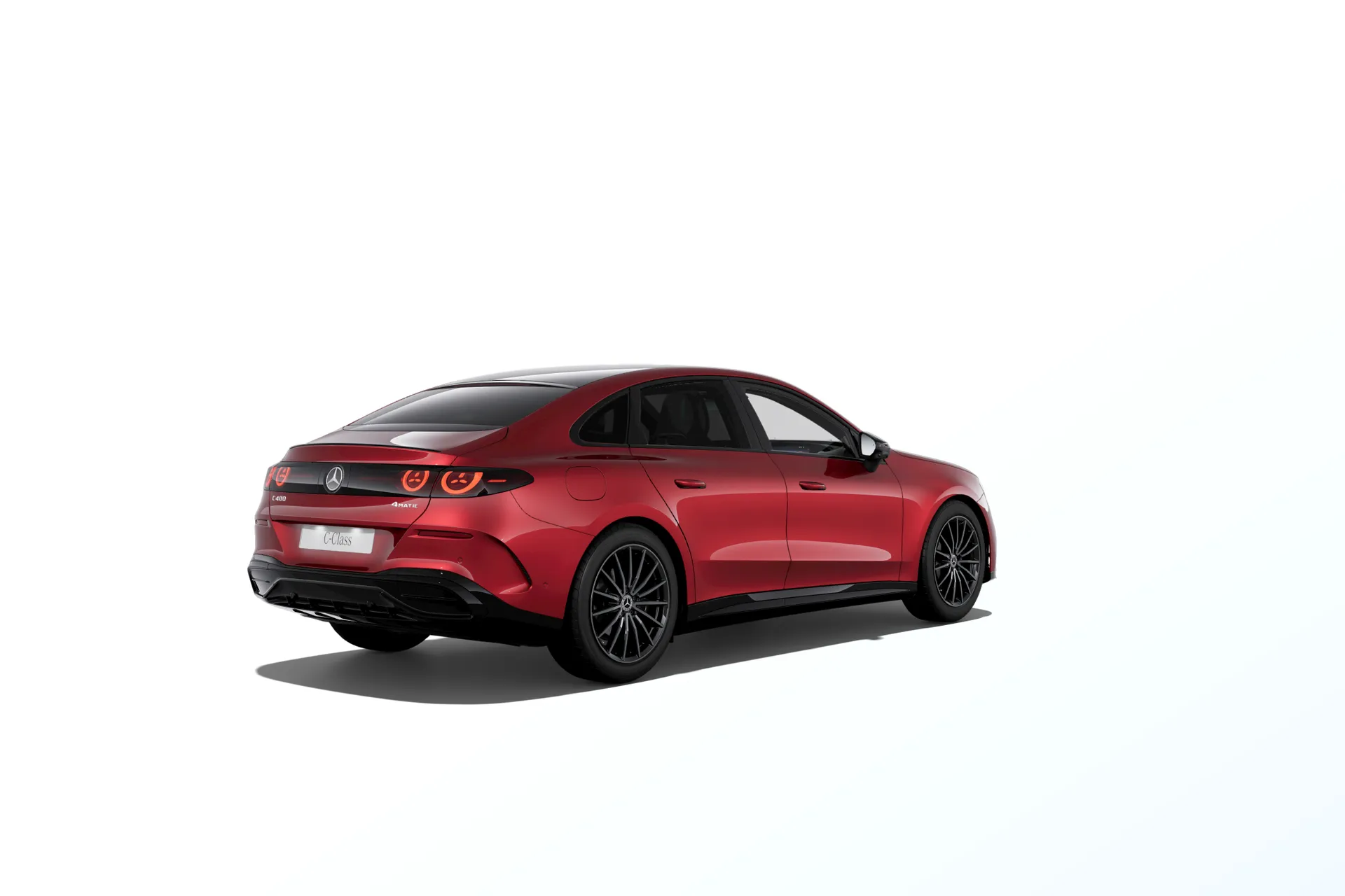 Třída C sedan (W520), Linie AMG Plus, Červená patagonia bright MANUFAKTUR, rear