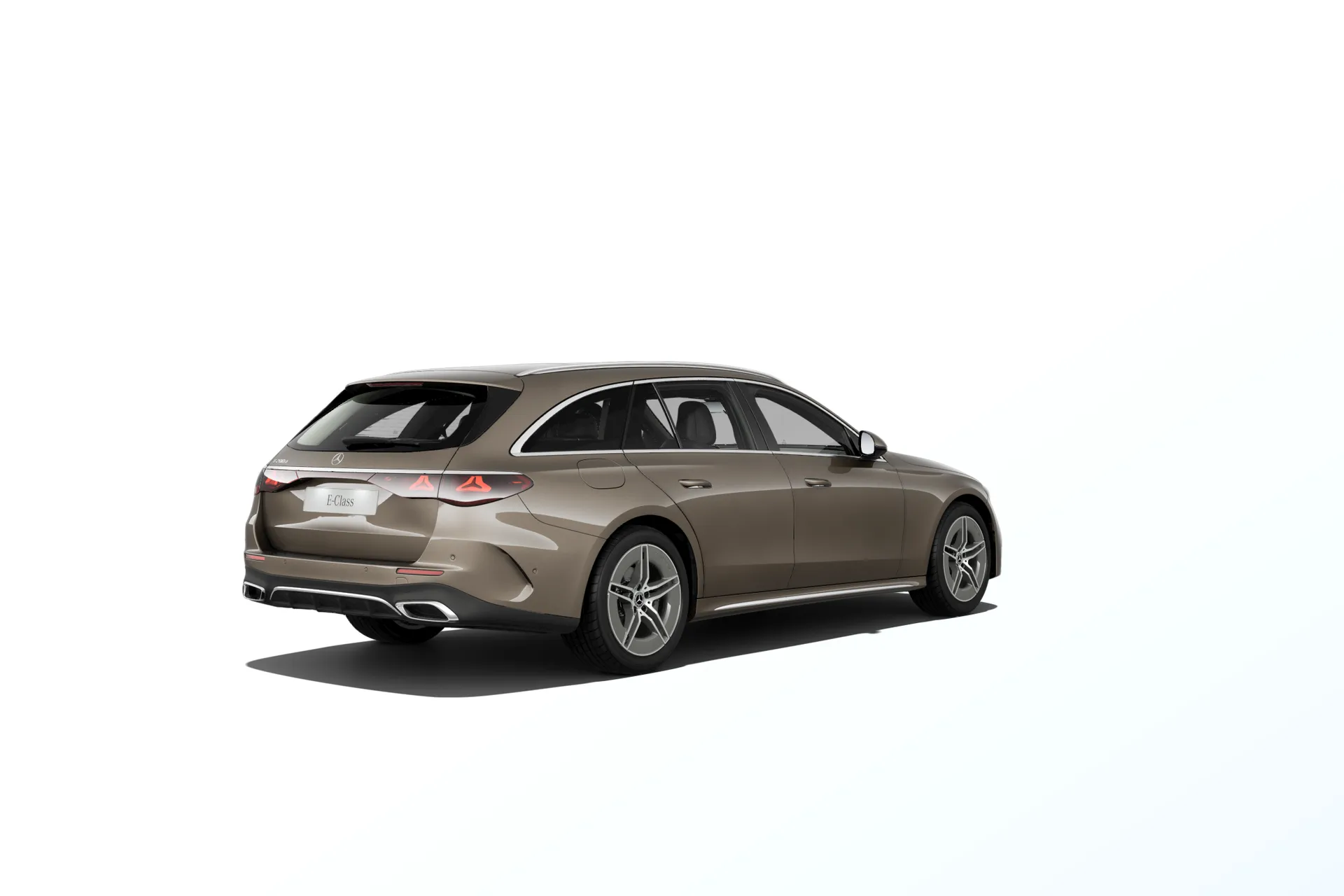 Třída E kombi (S214), Linie AMG exteriér, Metalická hnědá velvet, rear