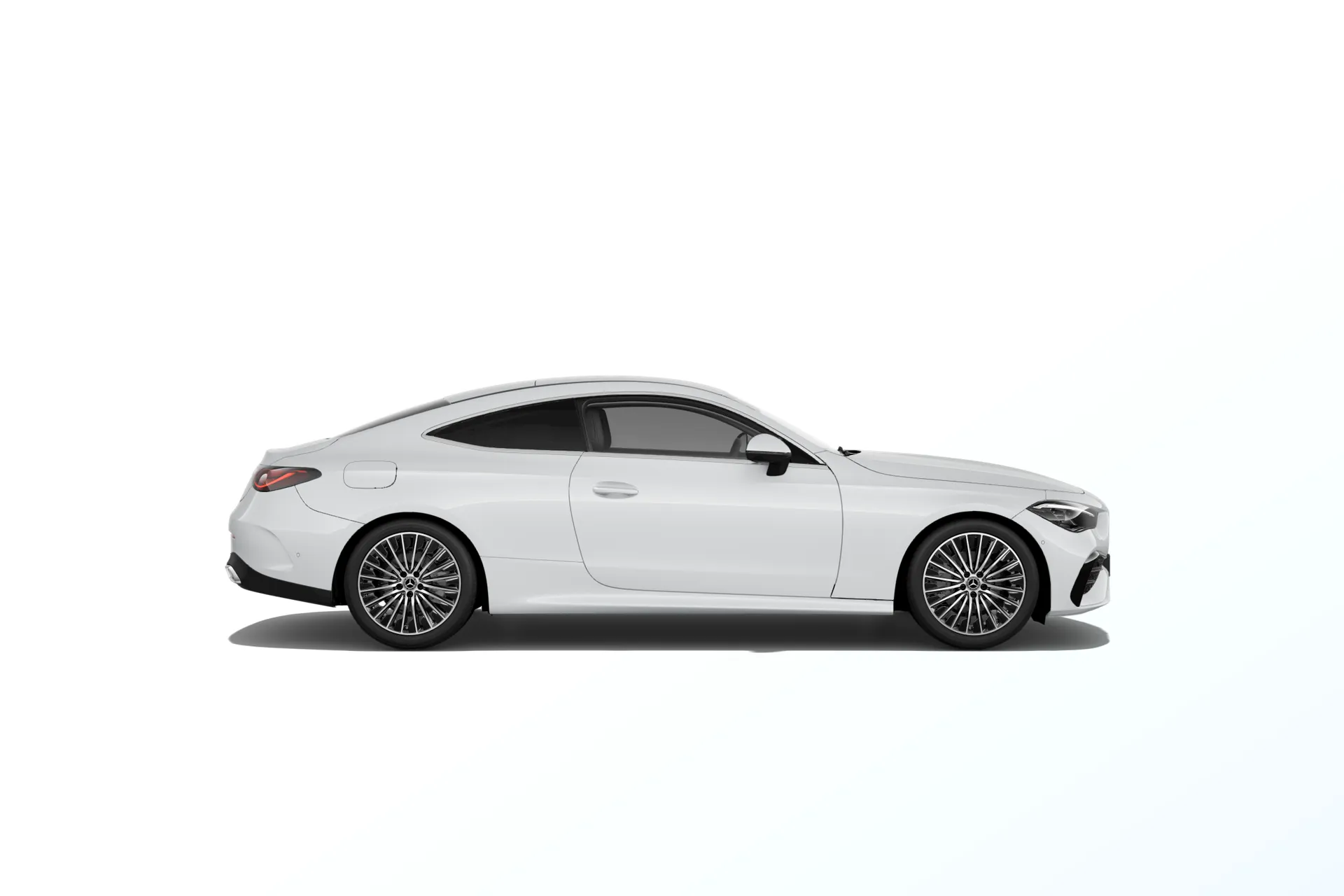 CLE kupé (C236), Linie AMG, Bílá opalite bright MANUFAKTUR, side