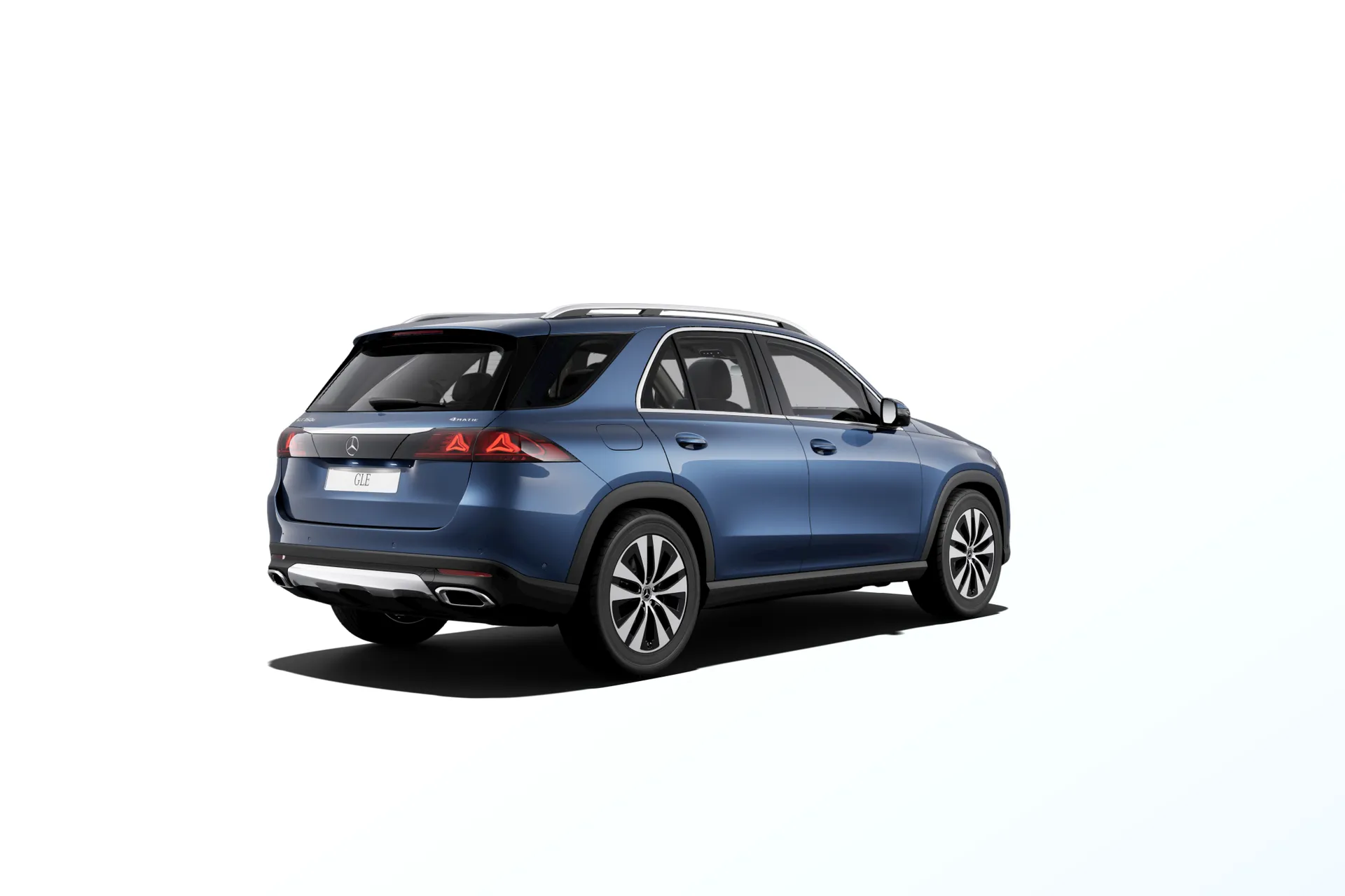 GLE (V167-fl2), Základní provedení, Metalická modrá sodalite, rear