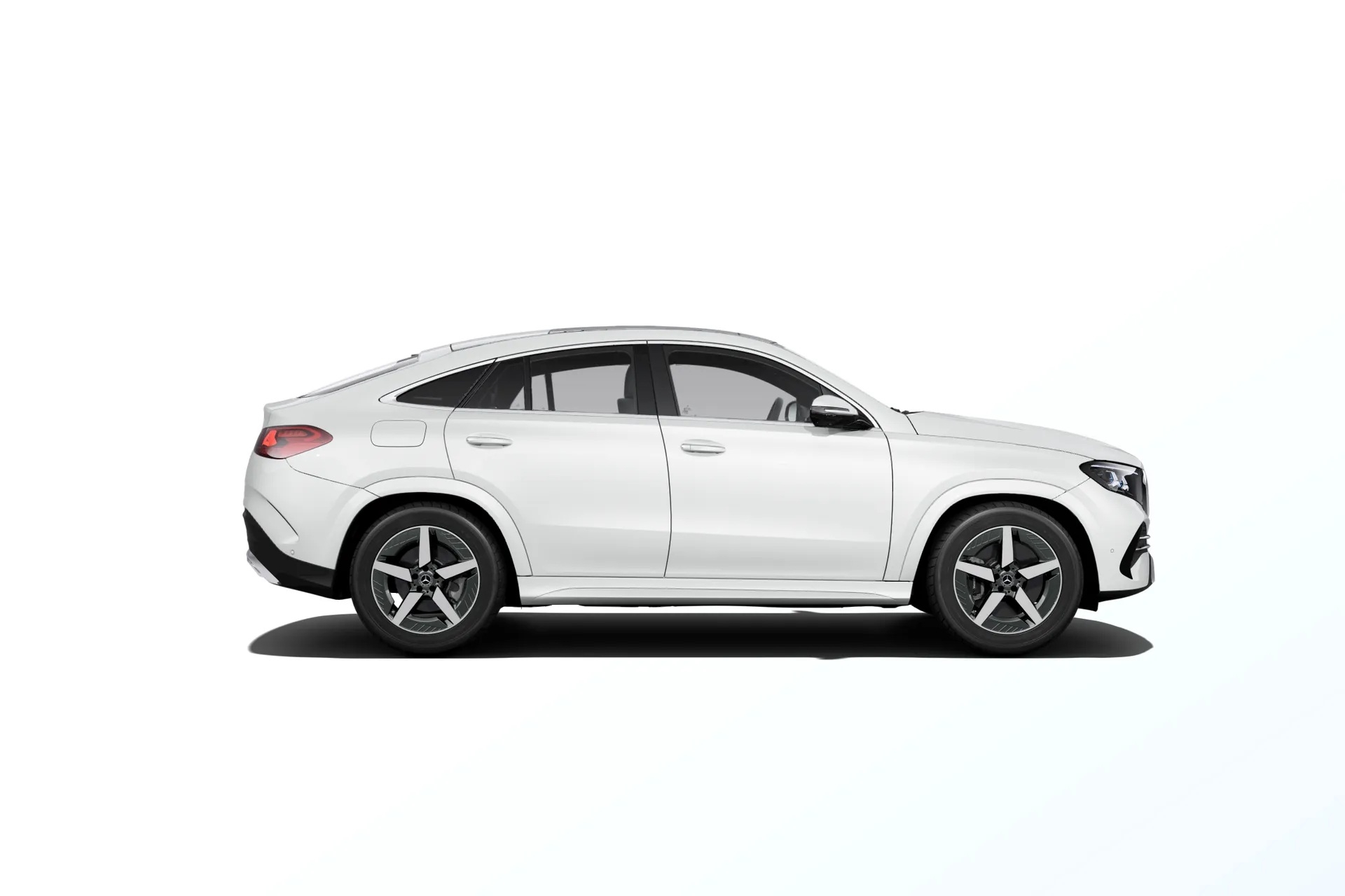 GLE kupé (C167-fl2), Linie AMG, Metalická bílá opalite bright MANUFAKTUR, side