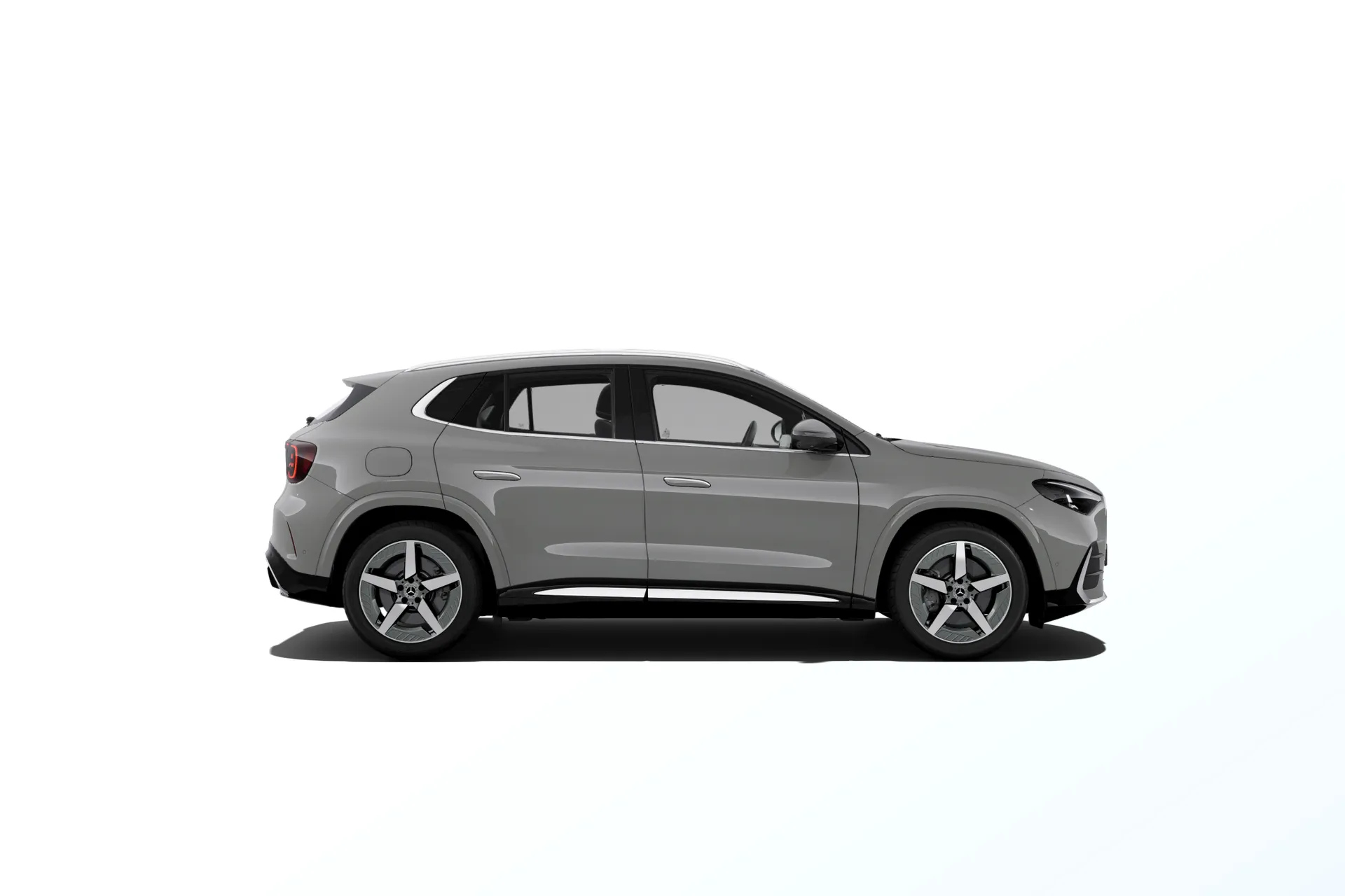 GLA (H244), Linie AMG, Nemetalická šedá alpine MANUFAKTUR, side