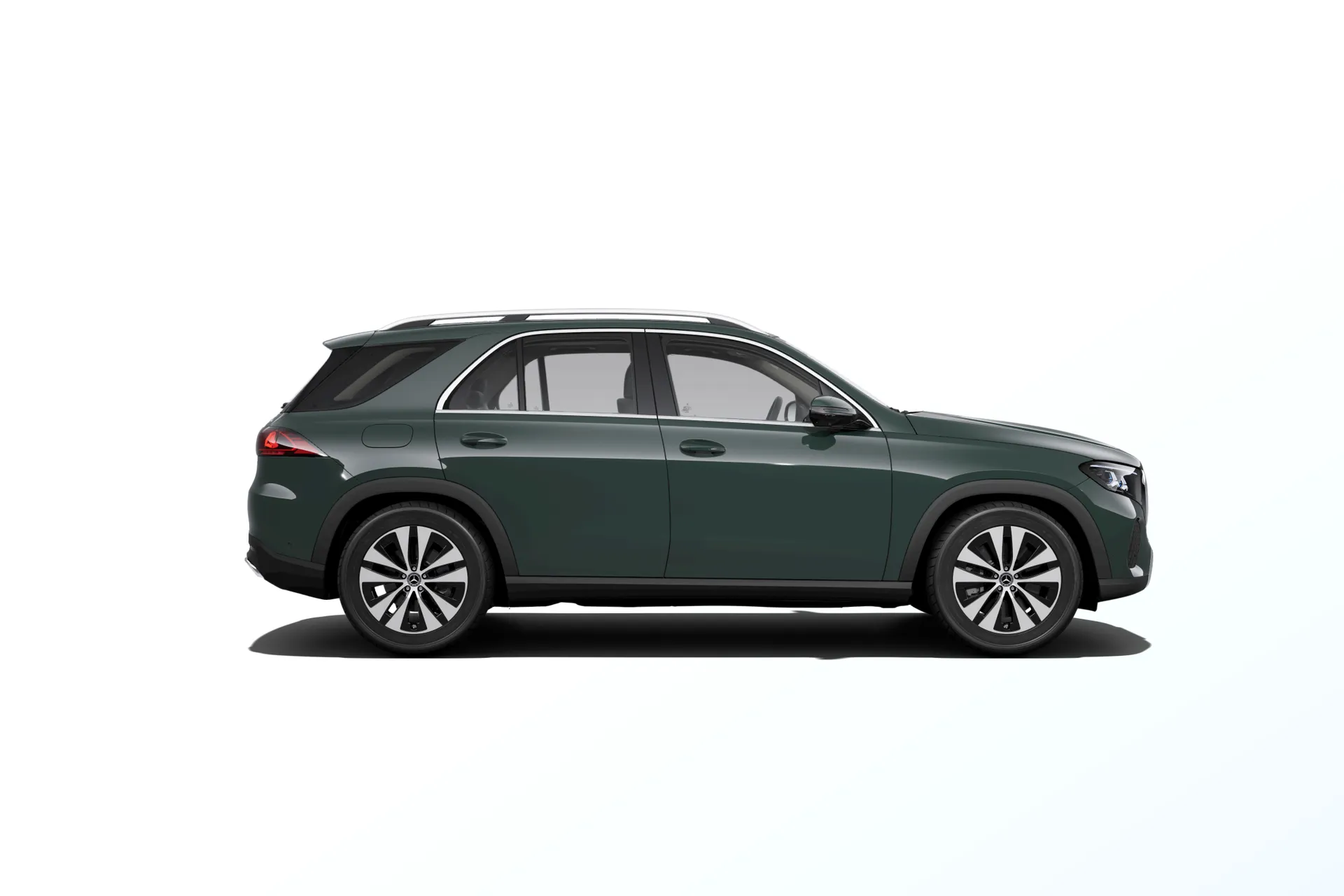 GLE (V167-fl2), Základní provedení, Nemetalická dark petrol, side