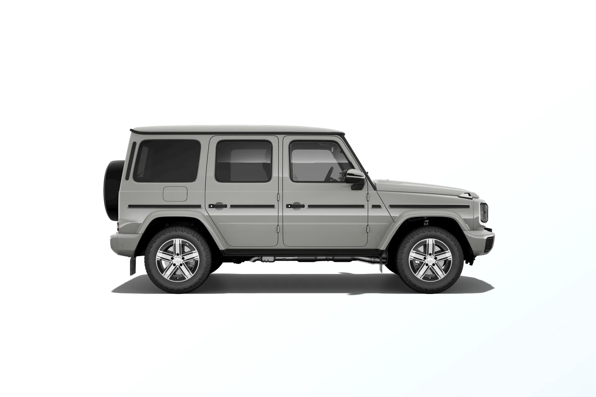 Třída G (W465), Linie SUPERIOR, Nemetalická šedá classic MANUFAKTUR, side