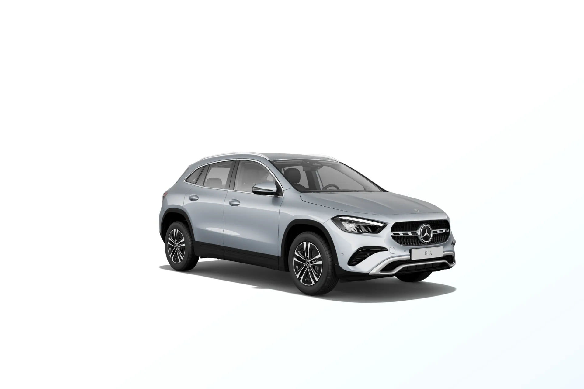 GLA (H247-fl), Linie Progressive, Metalická stříbrná high-tech, front