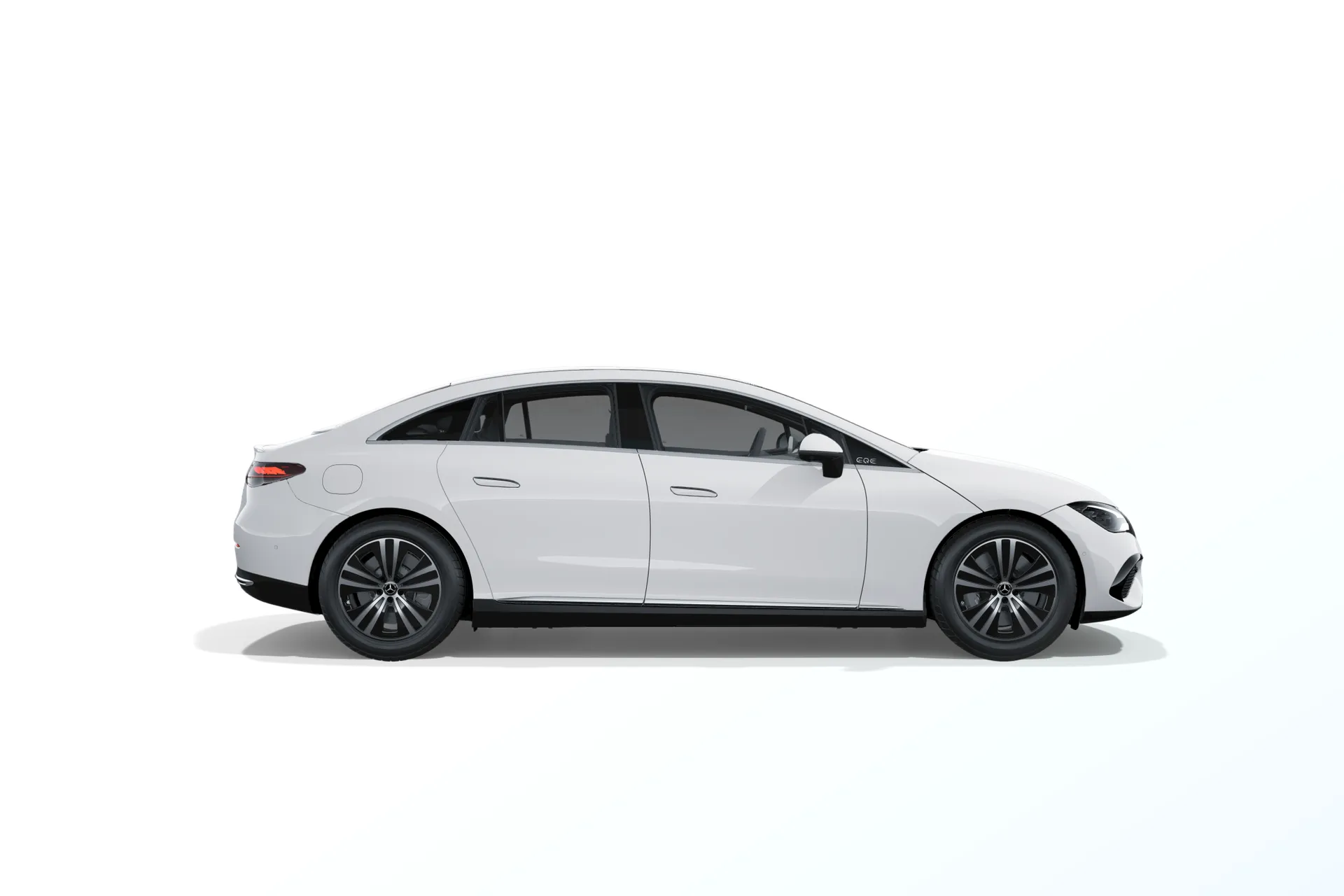EQE sedan (V295), Linie Electric Art interiér, Nemetalická bílá polar, side