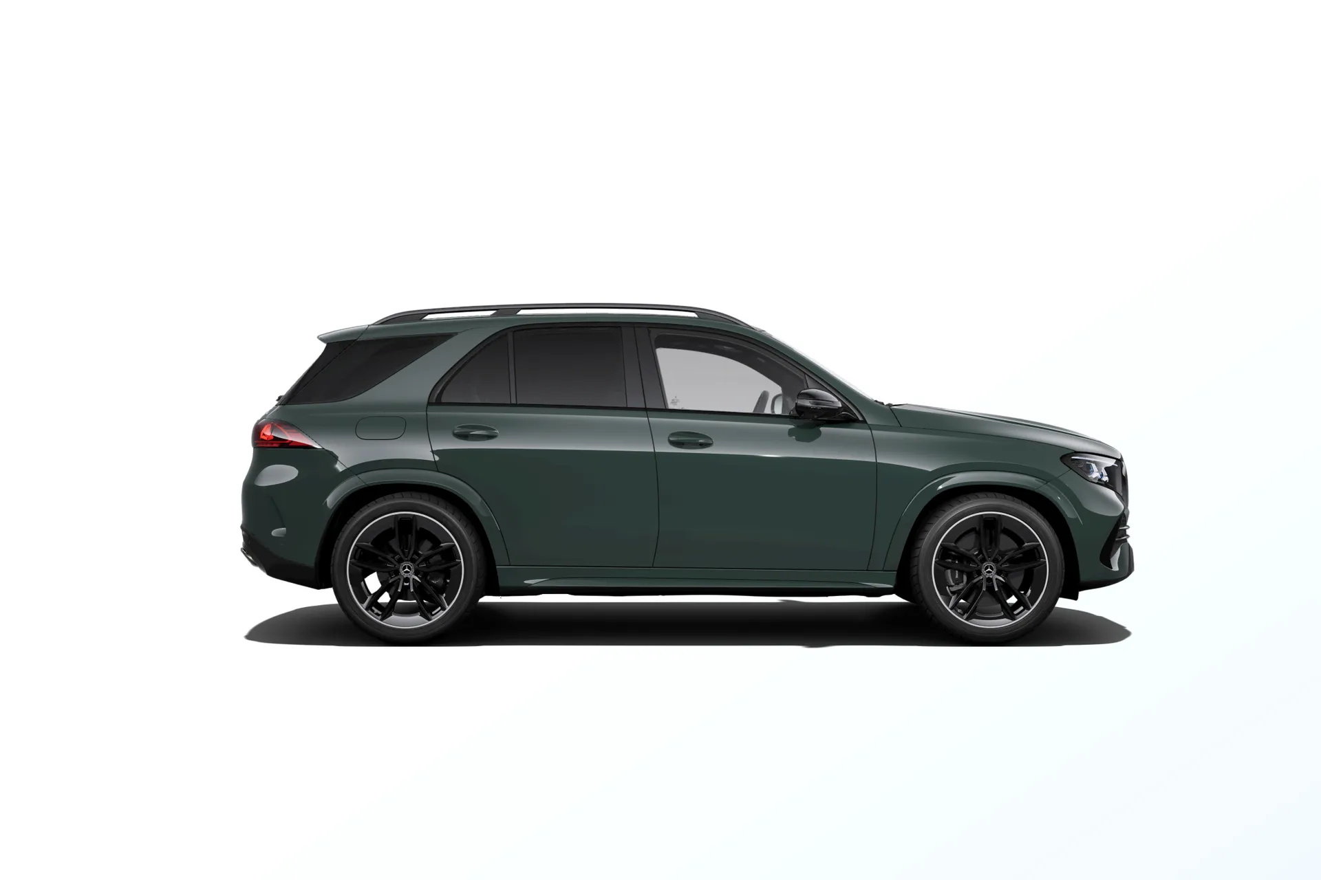 GLE (V167-fl2), Linie AMG Plus, Nemetalická dark petrol, side