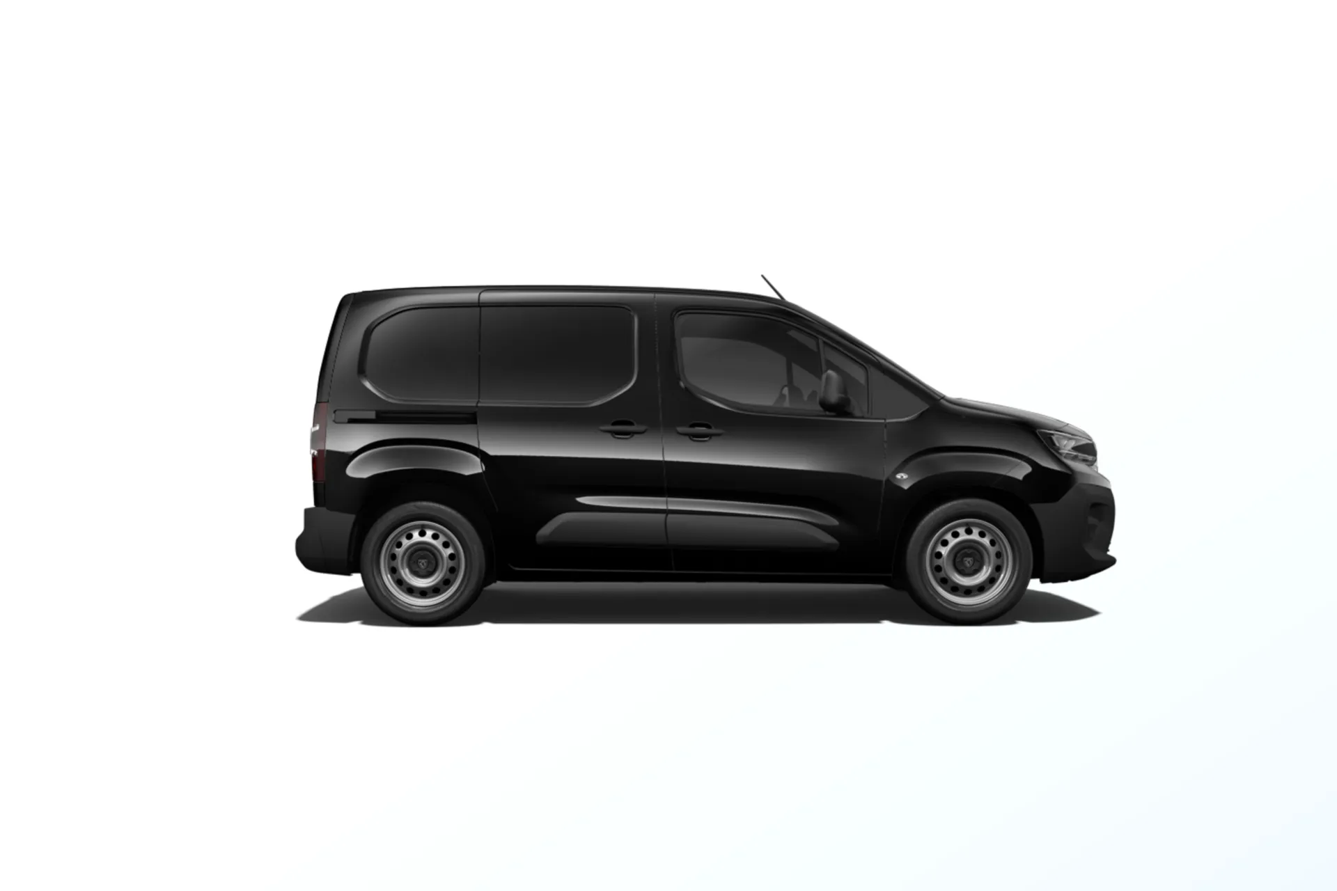 Partner Furgon L1 1000, Furgon, Černá PERLA NERA, side