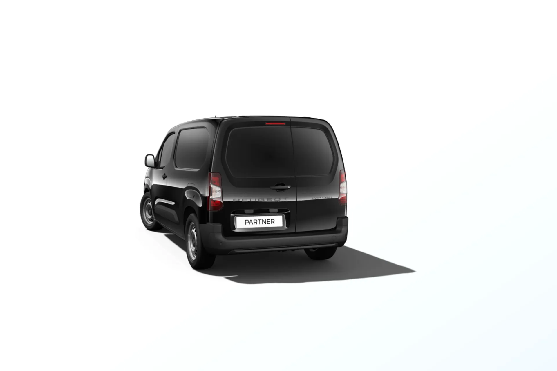 Partner Furgon L1 1000, Furgon, Černá PERLA NERA, rear