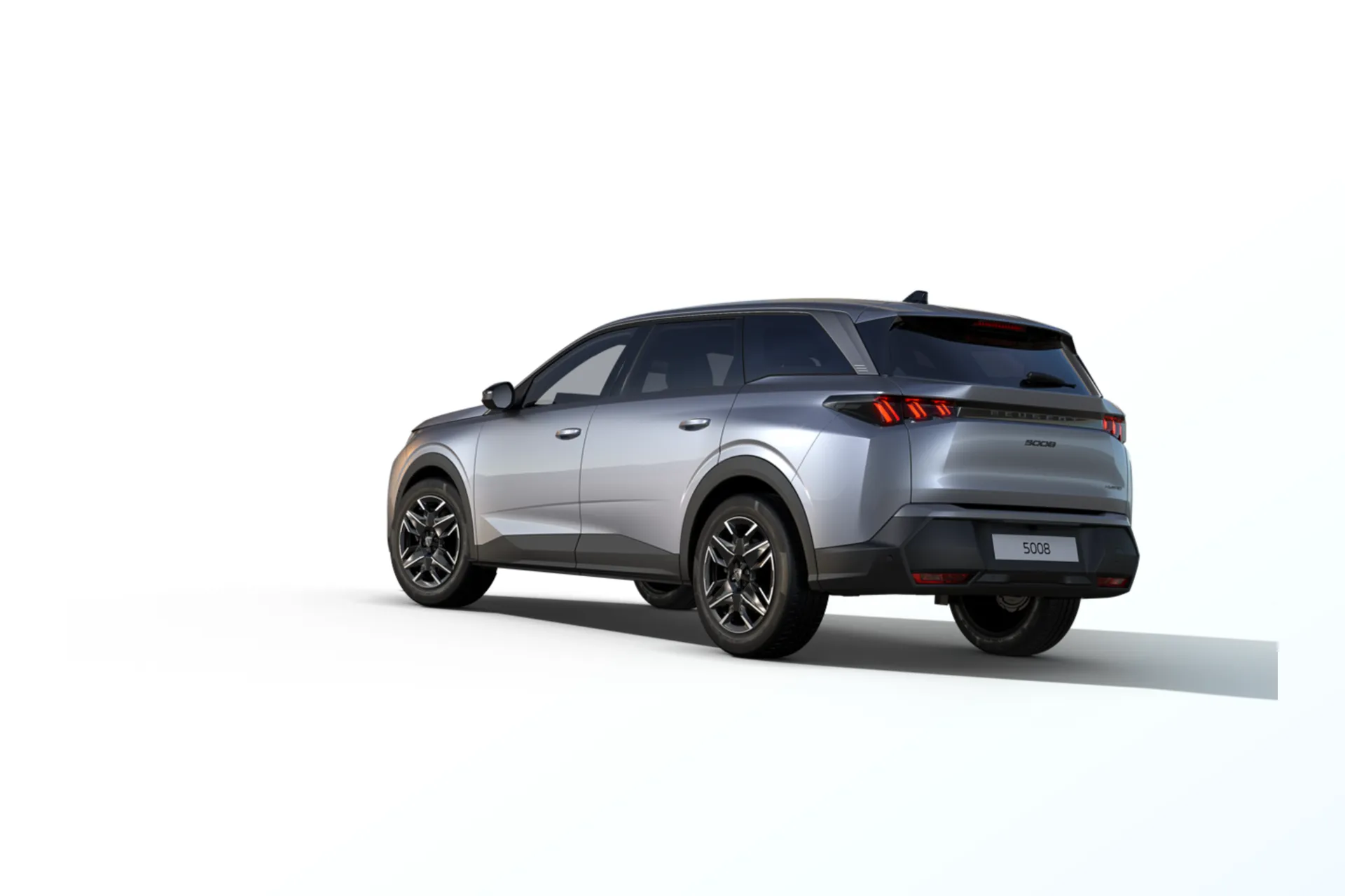 5008, Allure, Šedá Artense / Metalický lak, rear