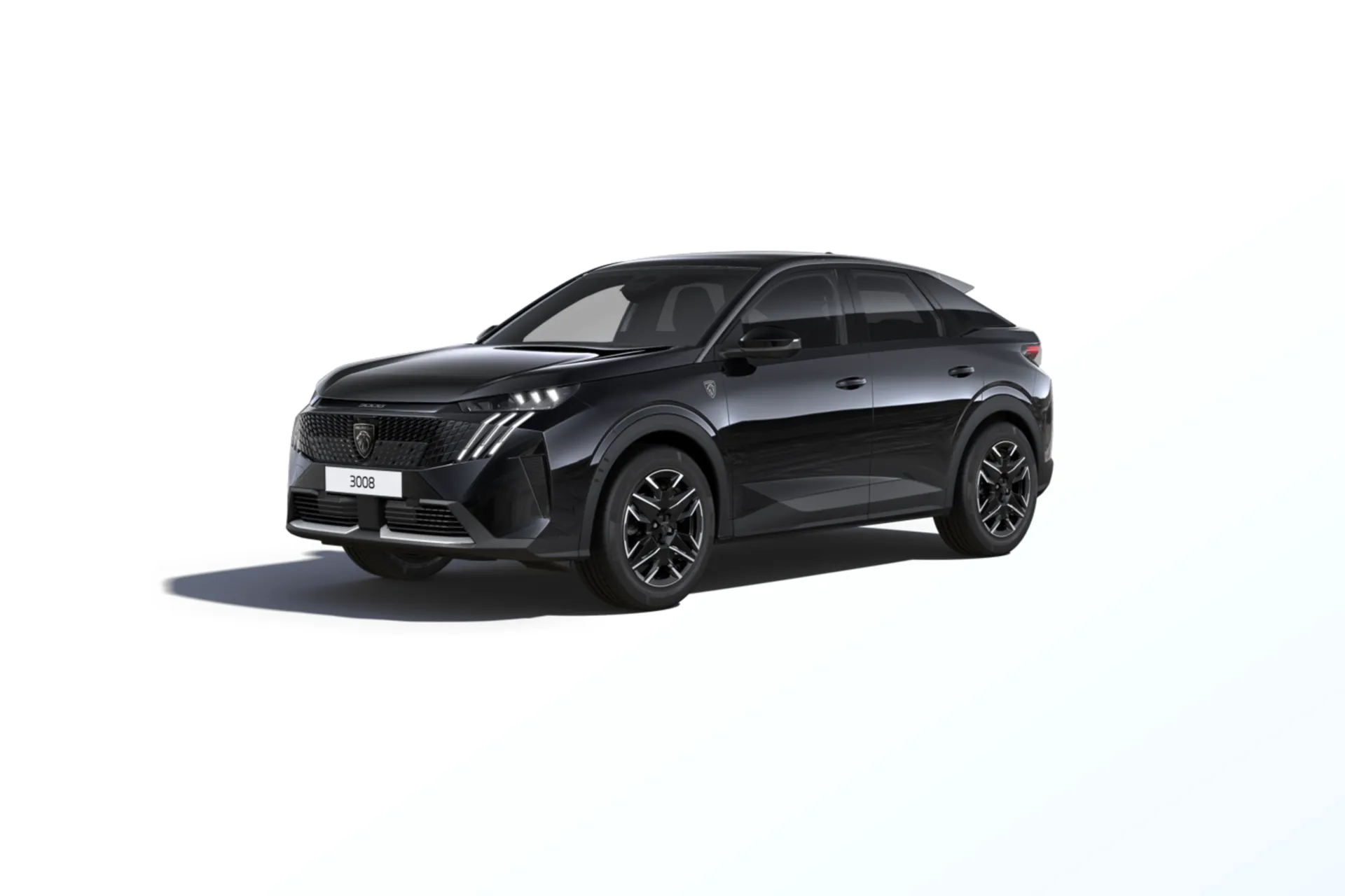 3008, GT, Černá Perla Nera / Metalický lak, front