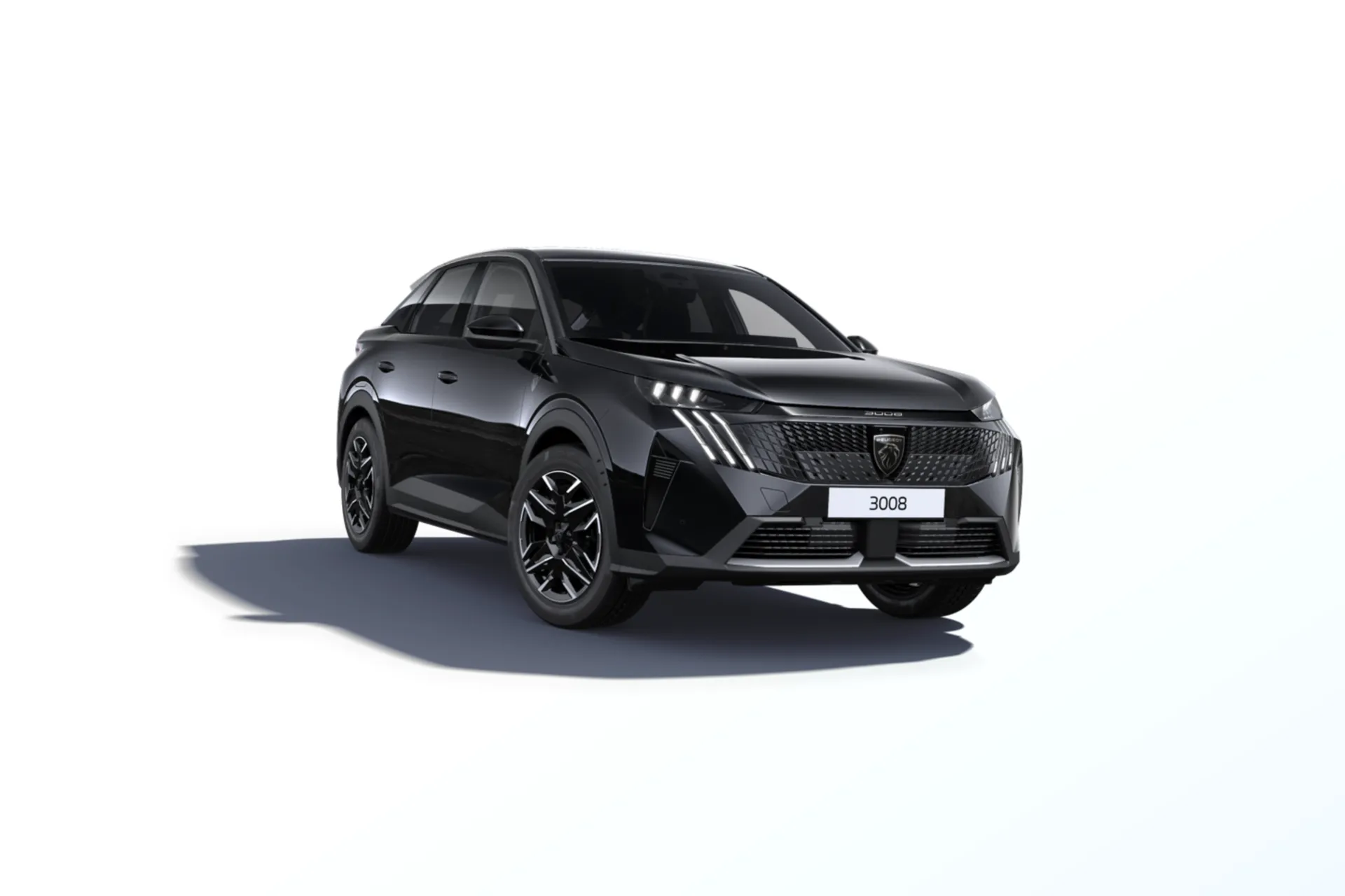 3008, GT, Černá Perla Nera / Metalický lak, rear