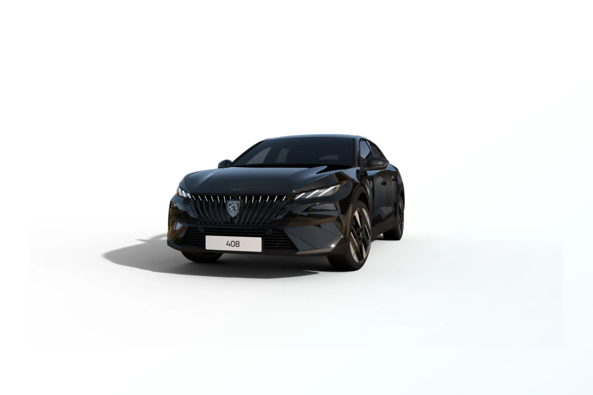 408, GT, Černá Perla Nera / Metalický lak, front