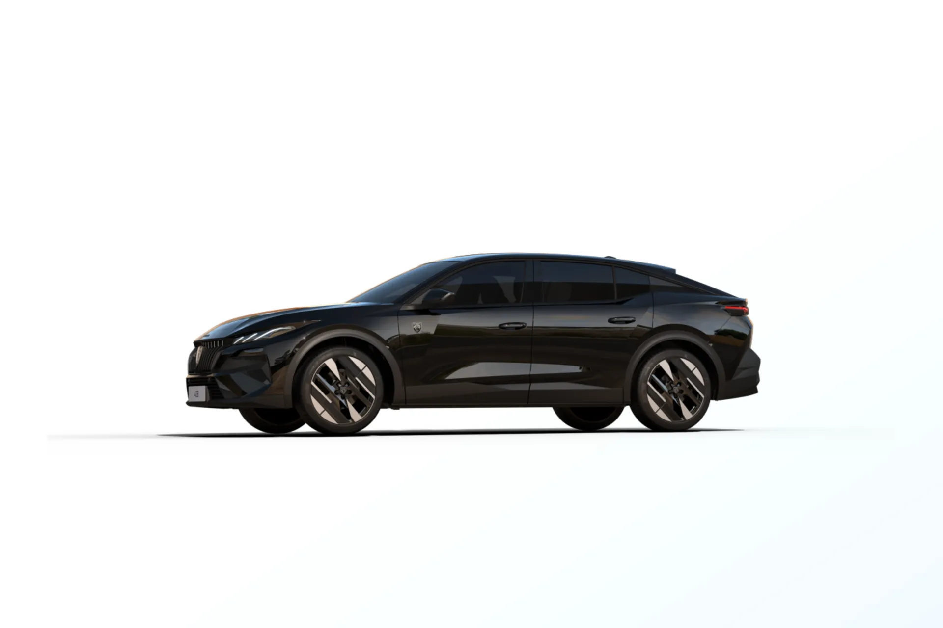 408, GT, Černá Perla Nera / Metalický lak, side